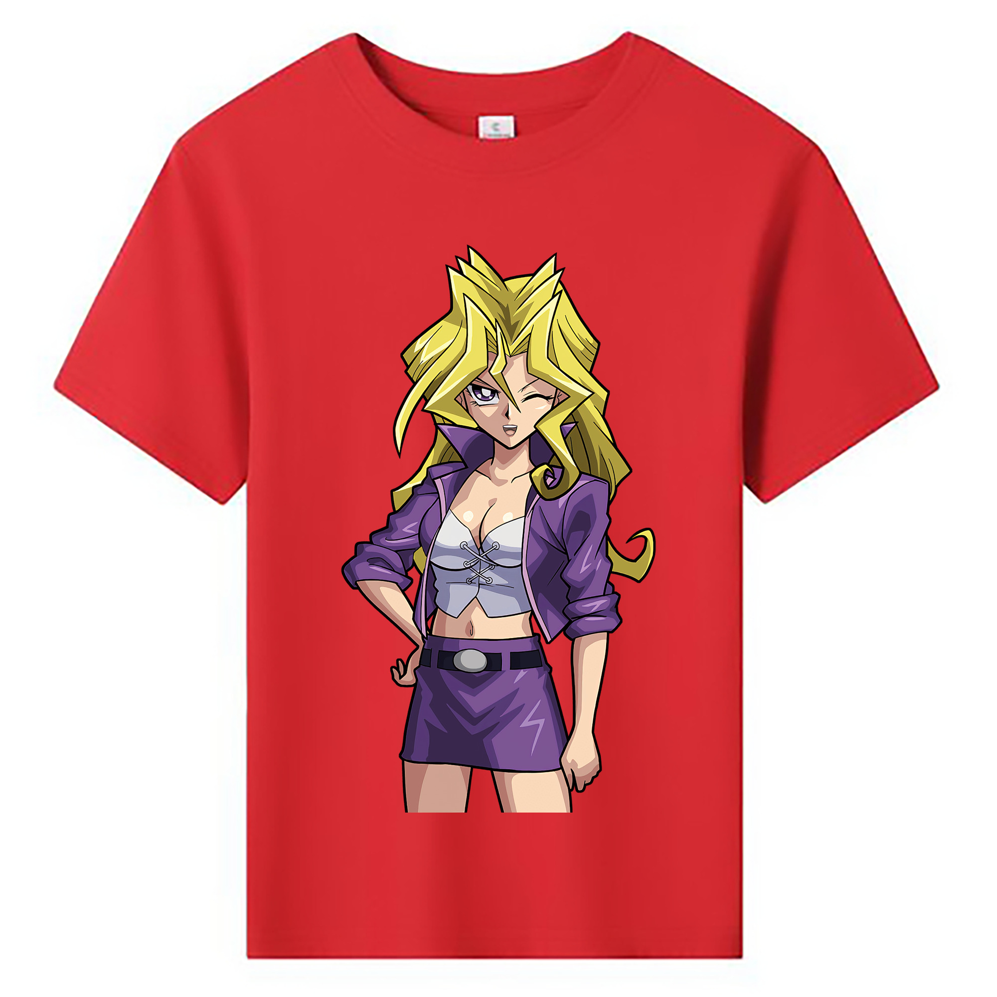 （画像用） 遊☆戯☆王 Yu-Gi-Oh! 綿100％キッズTシャツ（フロントプリント）