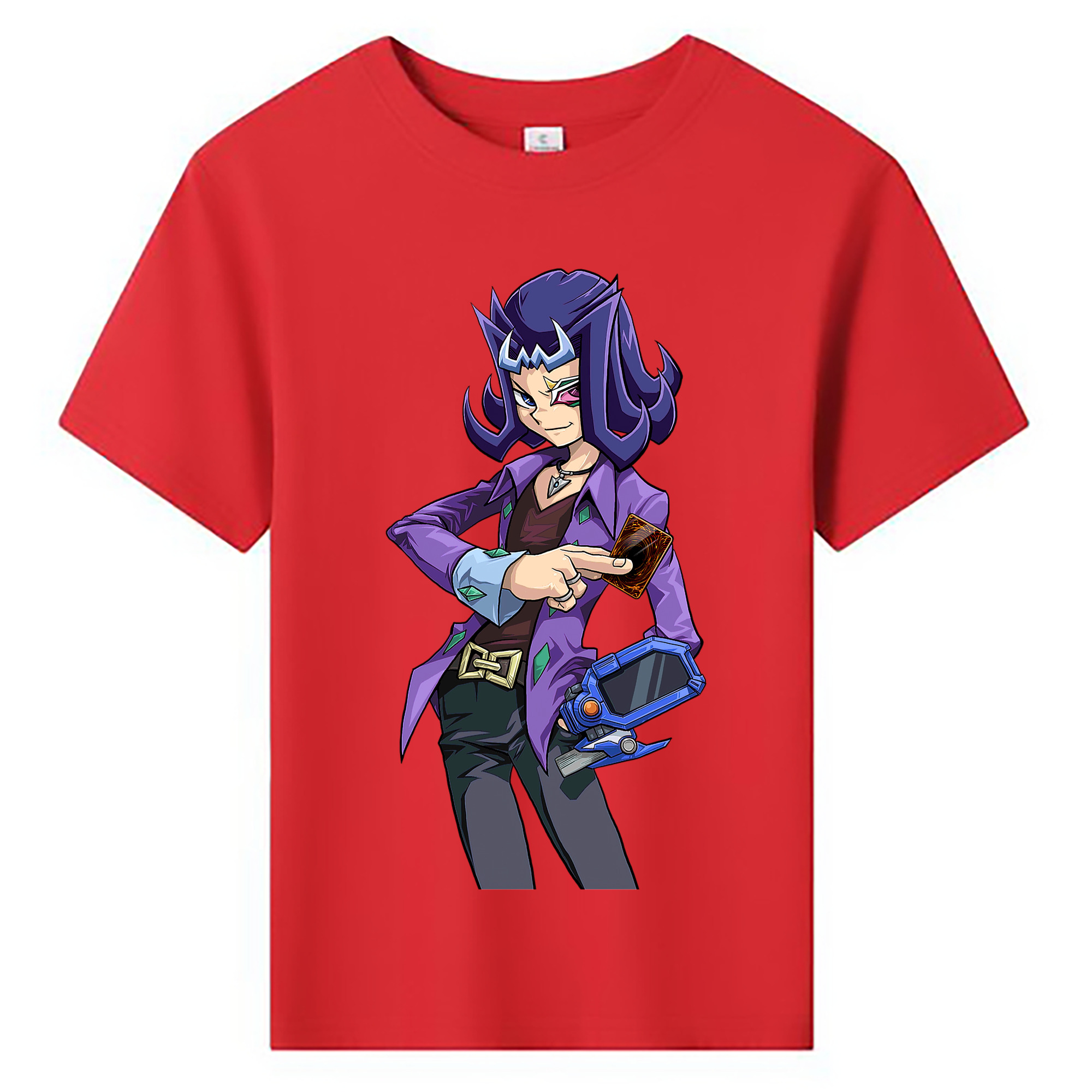 （画像用） 遊☆戯☆王 Yu-Gi-Oh! 綿100％キッズTシャツ（フロントプリント）