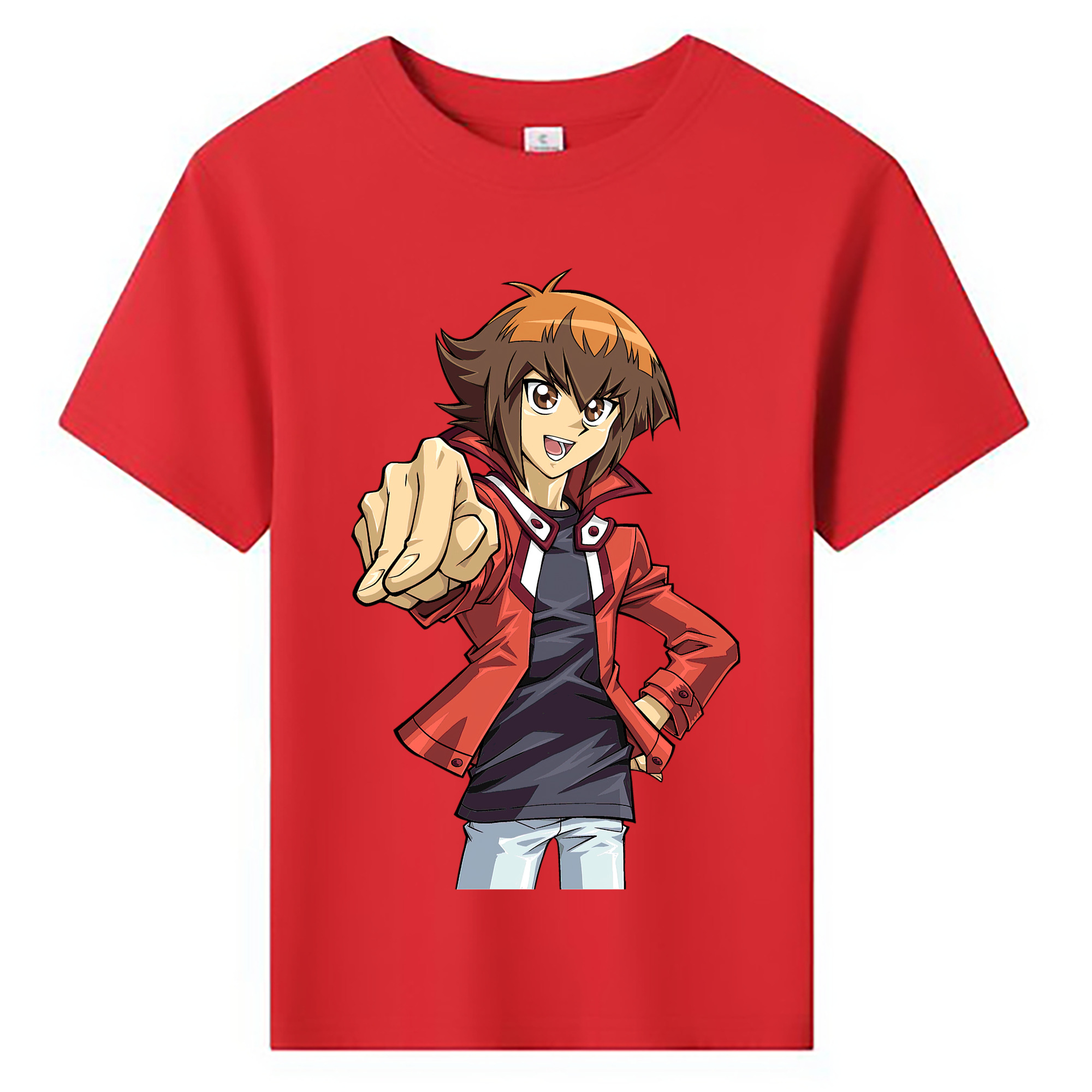 （画像用） 遊☆戯☆王 Yu-Gi-Oh! 綿100％キッズTシャツ（フロントプリント）