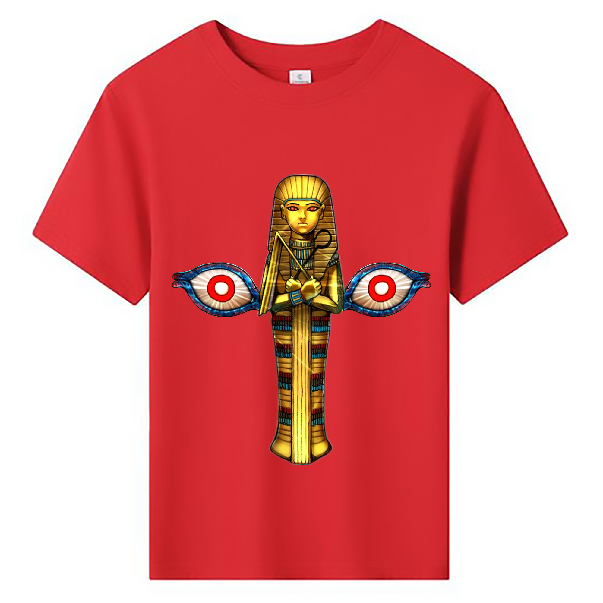 （画像用） 遊☆戯☆王 Yu-Gi-Oh! 綿100％キッズTシャツ（フロントプリント）