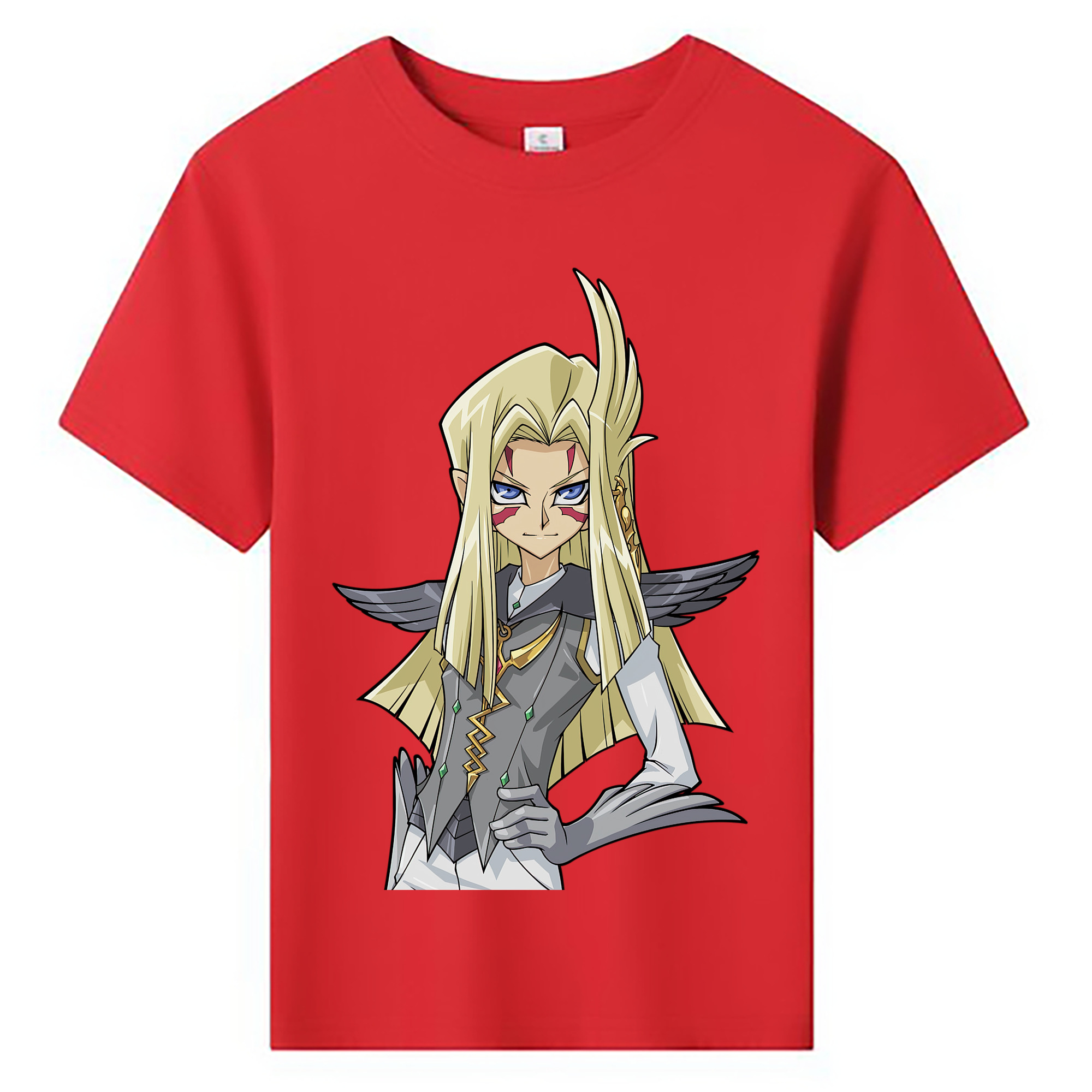 （画像用） 遊☆戯☆王 Yu-Gi-Oh! 綿100％キッズTシャツ（フロントプリント）