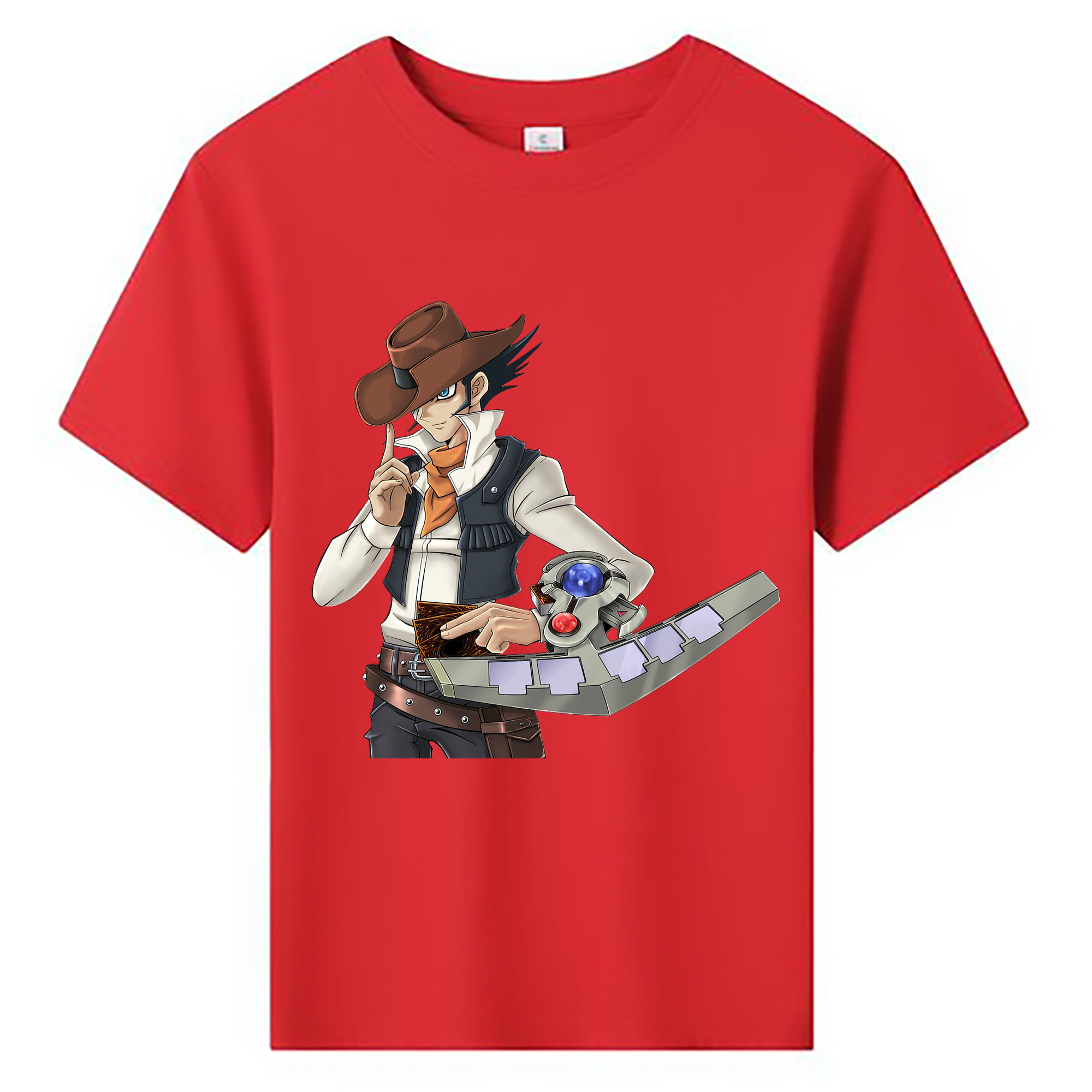 （画像用） 遊☆戯☆王 Yu-Gi-Oh! 綿100％キッズTシャツ（フロントプリント）