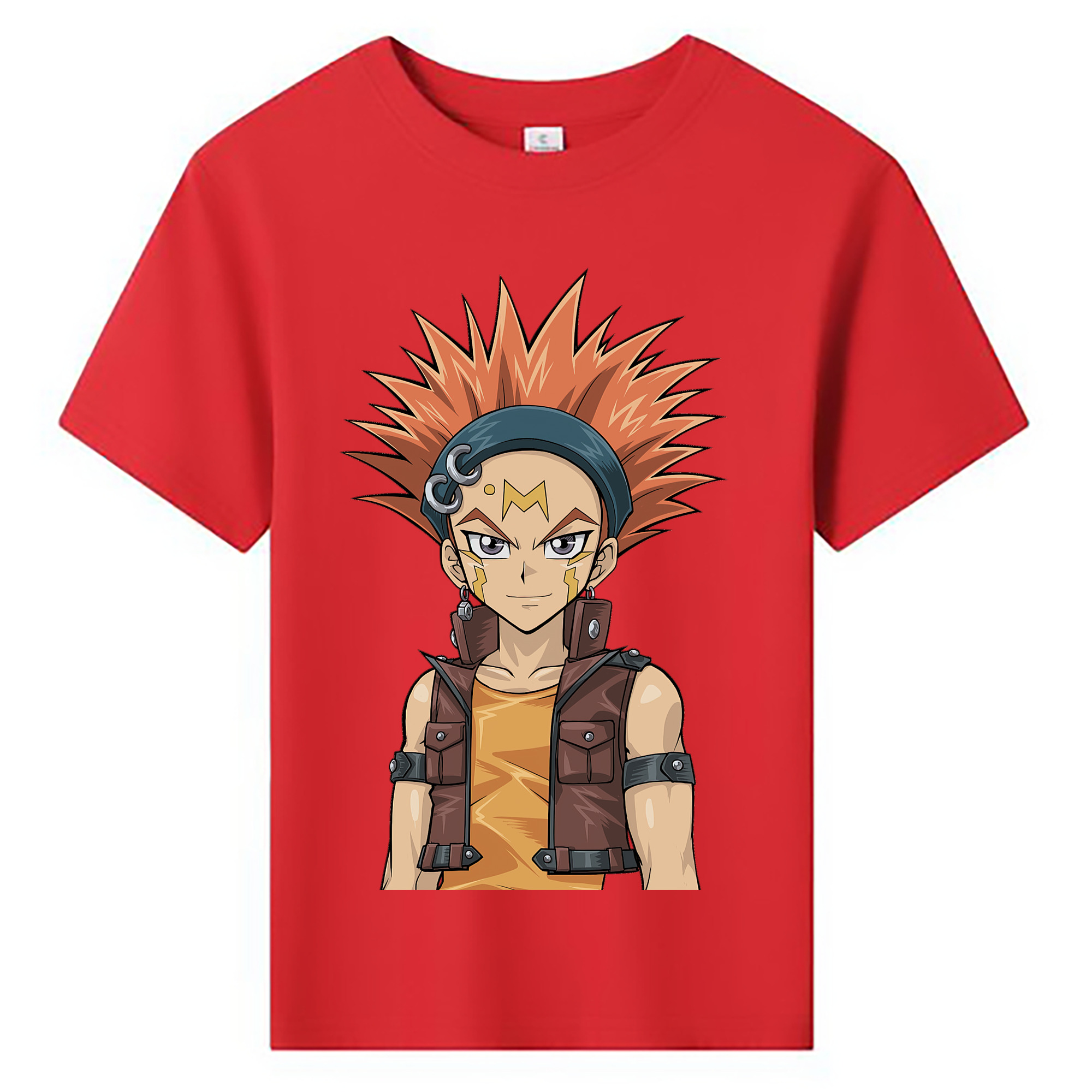 （画像用） 遊☆戯☆王 Yu-Gi-Oh! 綿100％キッズTシャツ（フロントプリント）