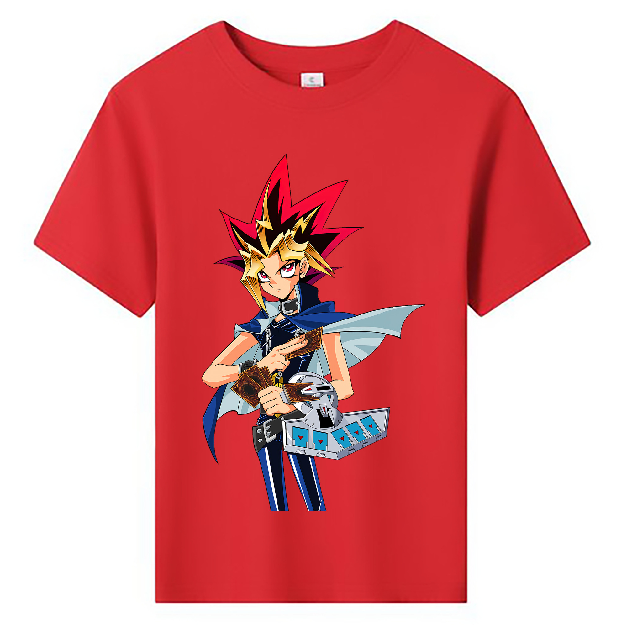 （画像用） 遊☆戯☆王 Yu-Gi-Oh! 綿100％キッズTシャツ（フロントプリント）