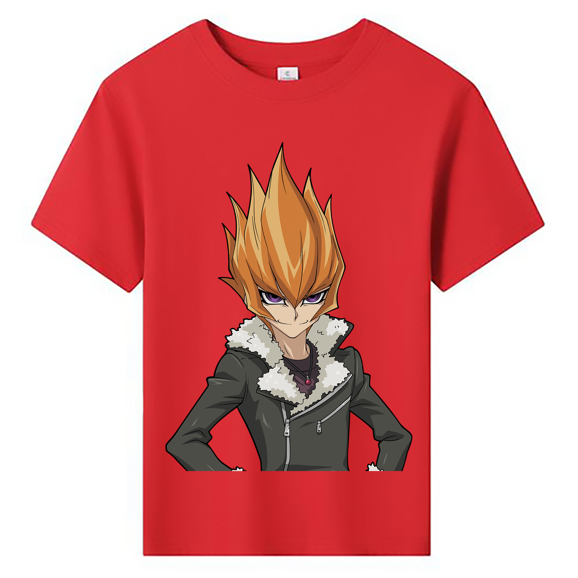 （画像用） 遊☆戯☆王 Yu-Gi-Oh! 綿100％キッズTシャツ（フロントプリント）