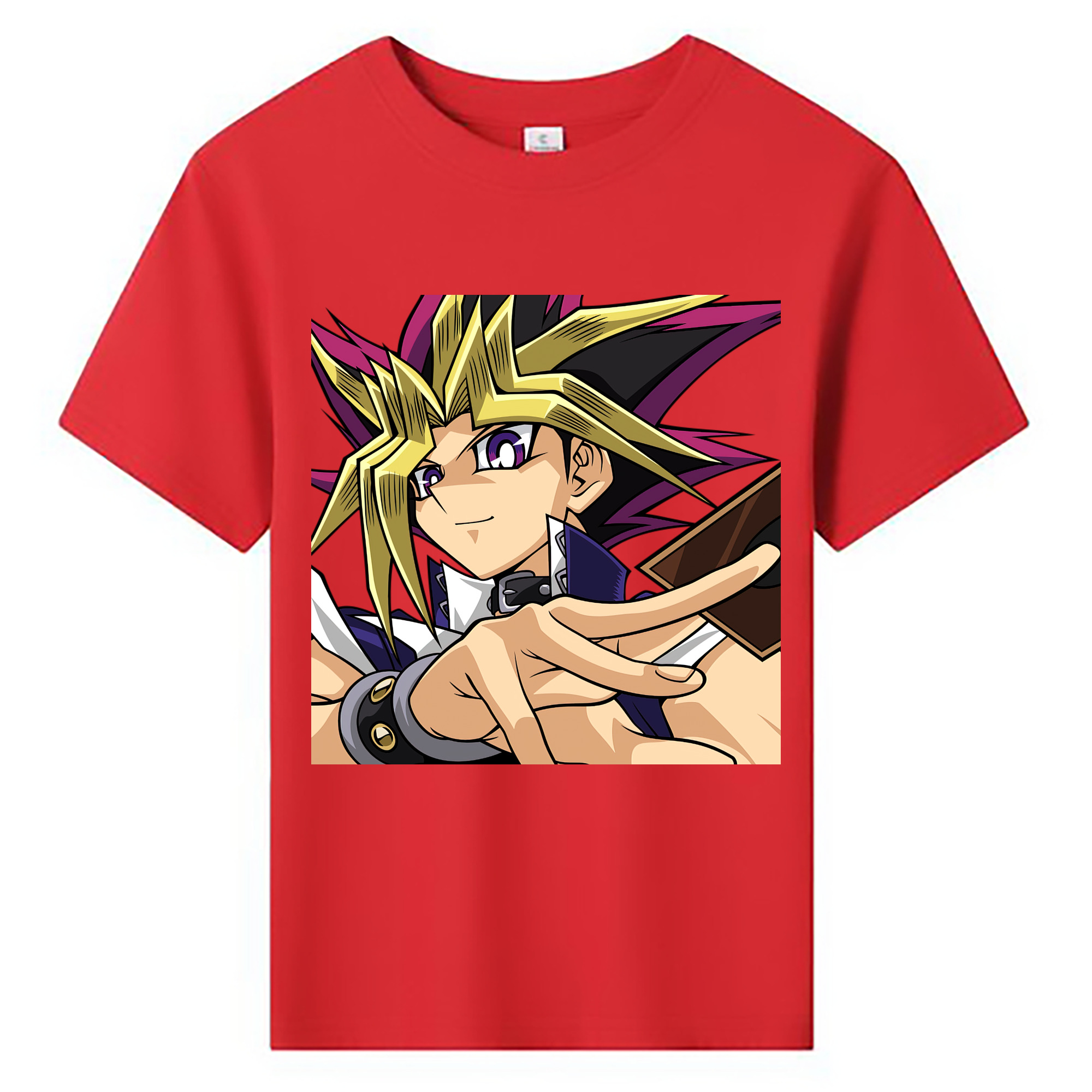 （画像用） 遊☆戯☆王 Yu-Gi-Oh! 綿100％キッズTシャツ（フロントプリント）