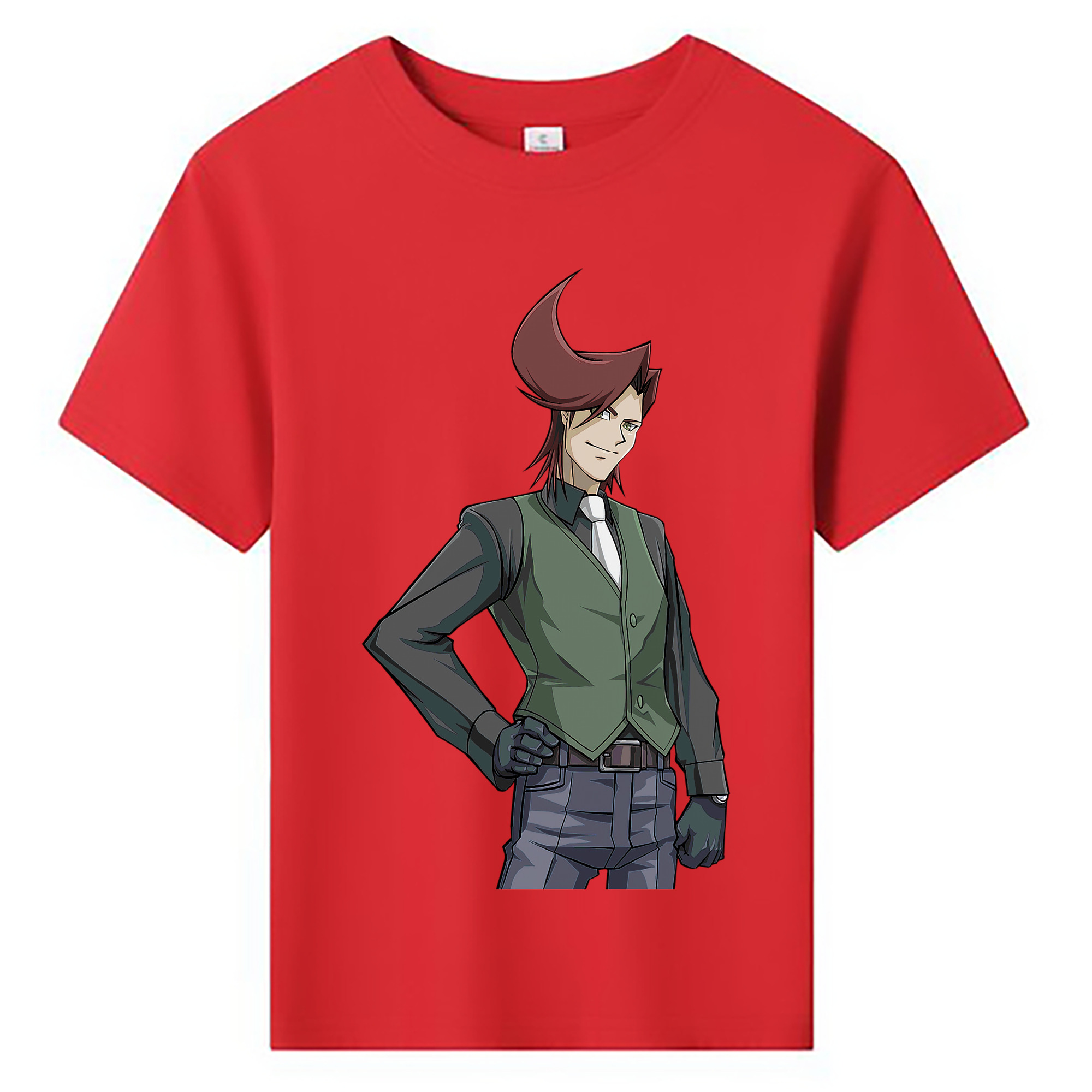 （画像用） 遊☆戯☆王 Yu-Gi-Oh! 綿100％キッズTシャツ（フロントプリント）