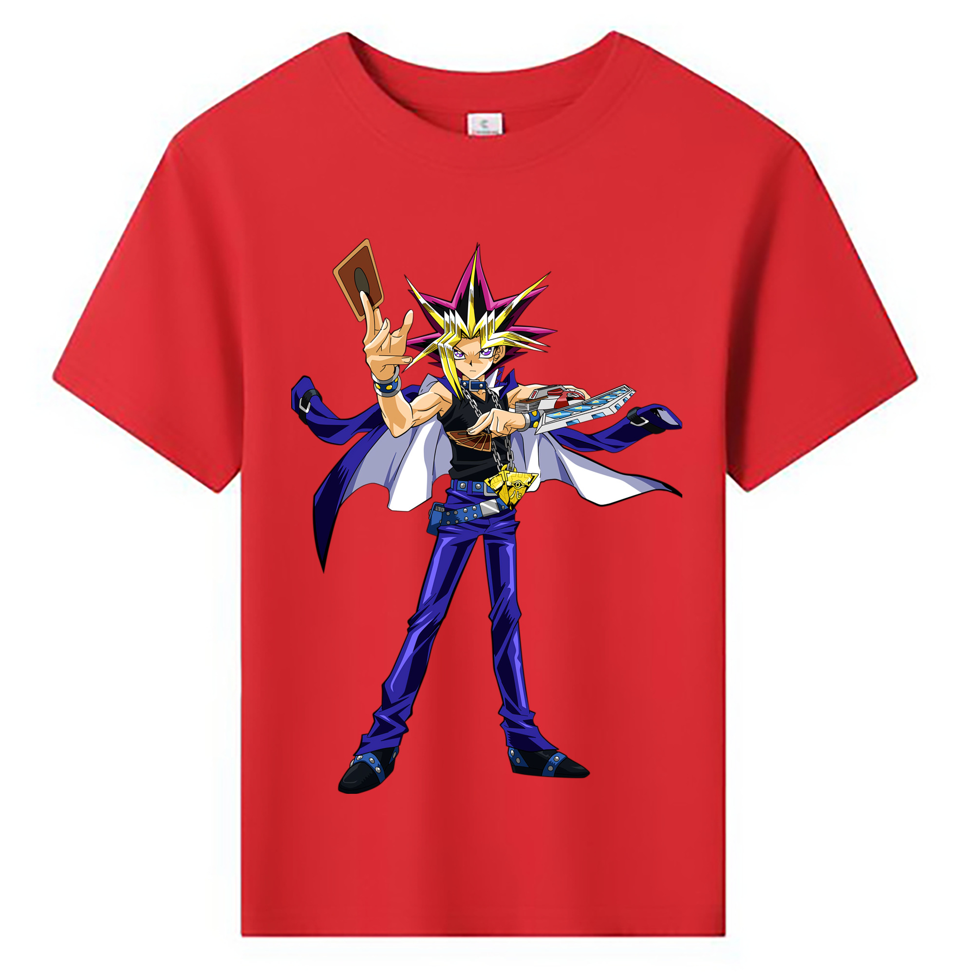 （画像用） 遊☆戯☆王 Yu-Gi-Oh! 綿100％キッズTシャツ（フロントプリント）