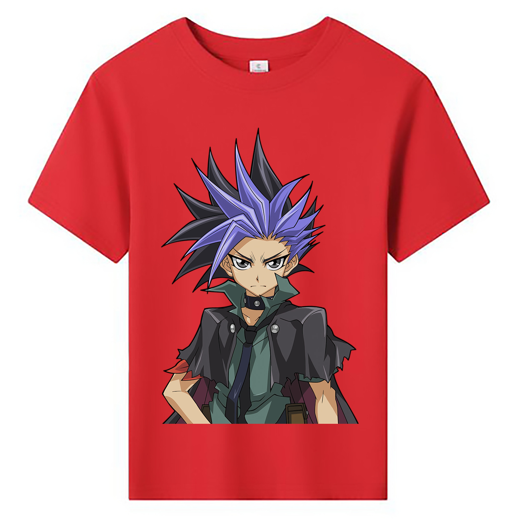 （画像用） 遊☆戯☆王 Yu-Gi-Oh! 綿100％キッズTシャツ（フロントプリント）