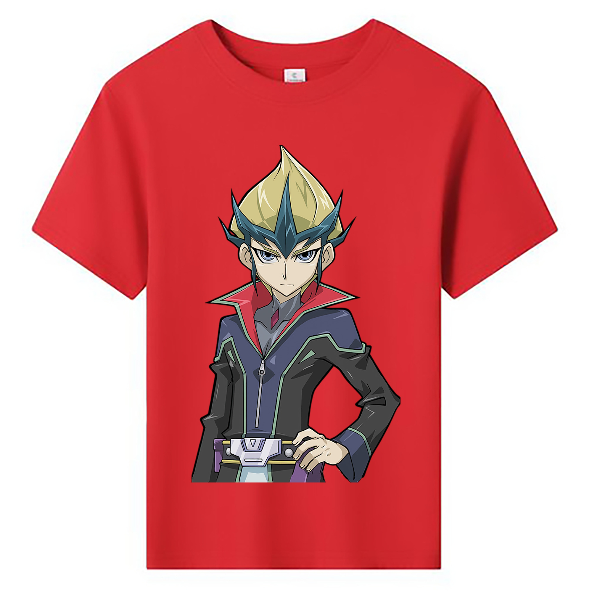 （画像用） 遊☆戯☆王 Yu-Gi-Oh! 綿100％キッズTシャツ（フロントプリント）