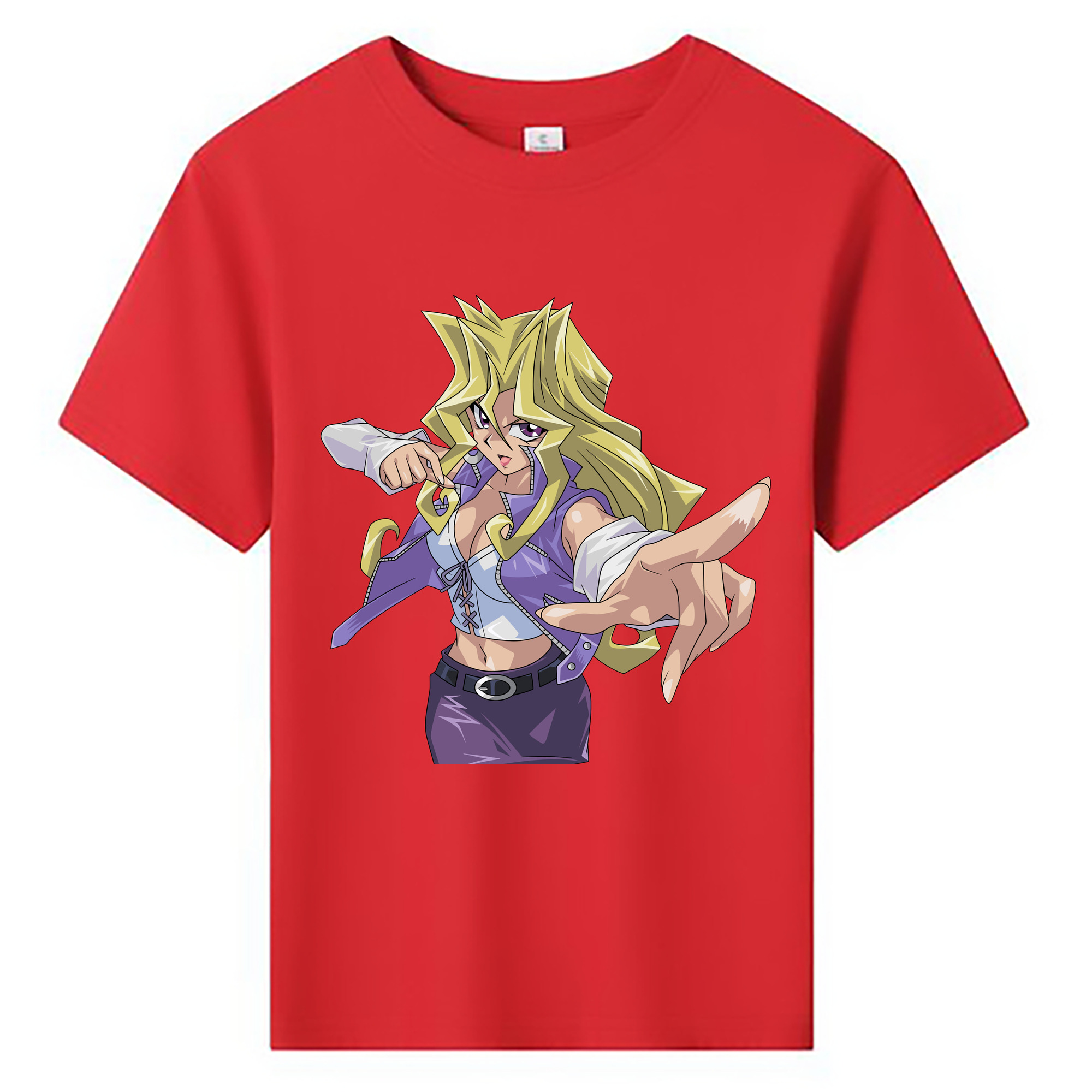 （画像用） 遊☆戯☆王 Yu-Gi-Oh! 綿100％キッズTシャツ（フロントプリント）