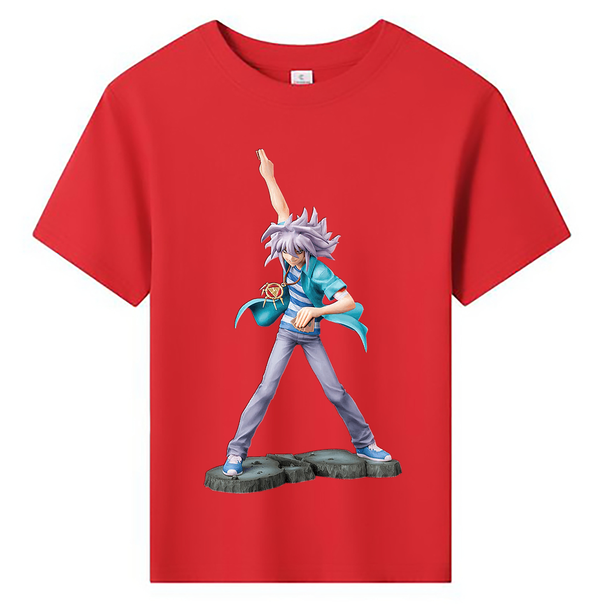 （画像用） 遊☆戯☆王 Yu-Gi-Oh! 綿100％キッズTシャツ（フロントプリント）