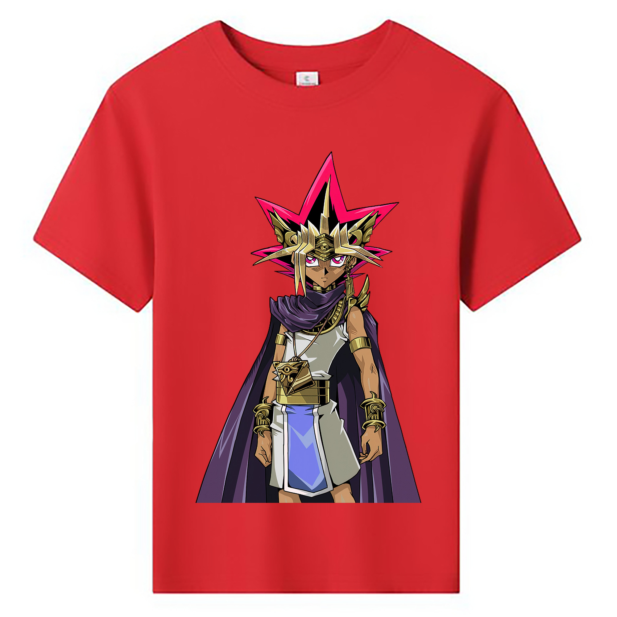 （画像用） 遊☆戯☆王 Yu-Gi-Oh! 綿100％キッズTシャツ（フロントプリント）