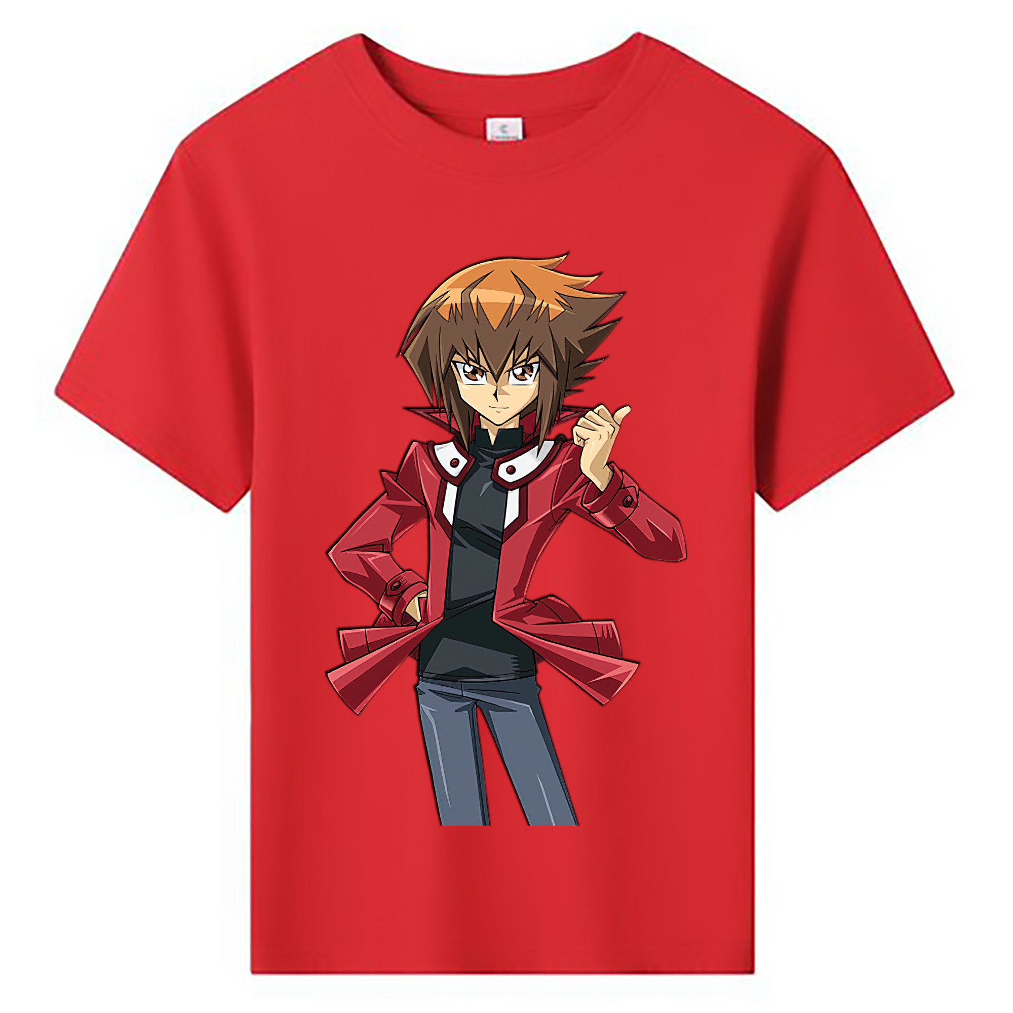 （画像用） 遊☆戯☆王 Yu-Gi-Oh! 綿100％キッズTシャツ（フロントプリント）