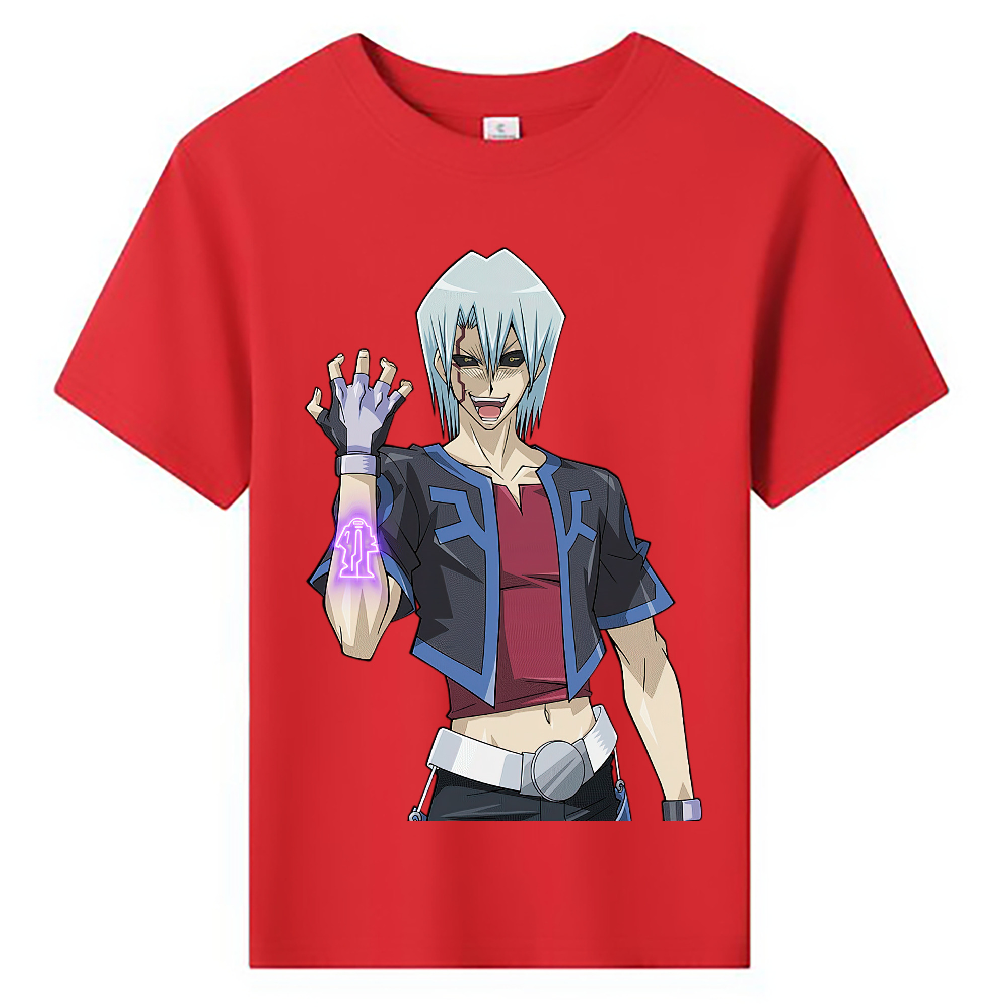 （画像用） 遊☆戯☆王 Yu-Gi-Oh! 綿100％キッズTシャツ（フロントプリント）