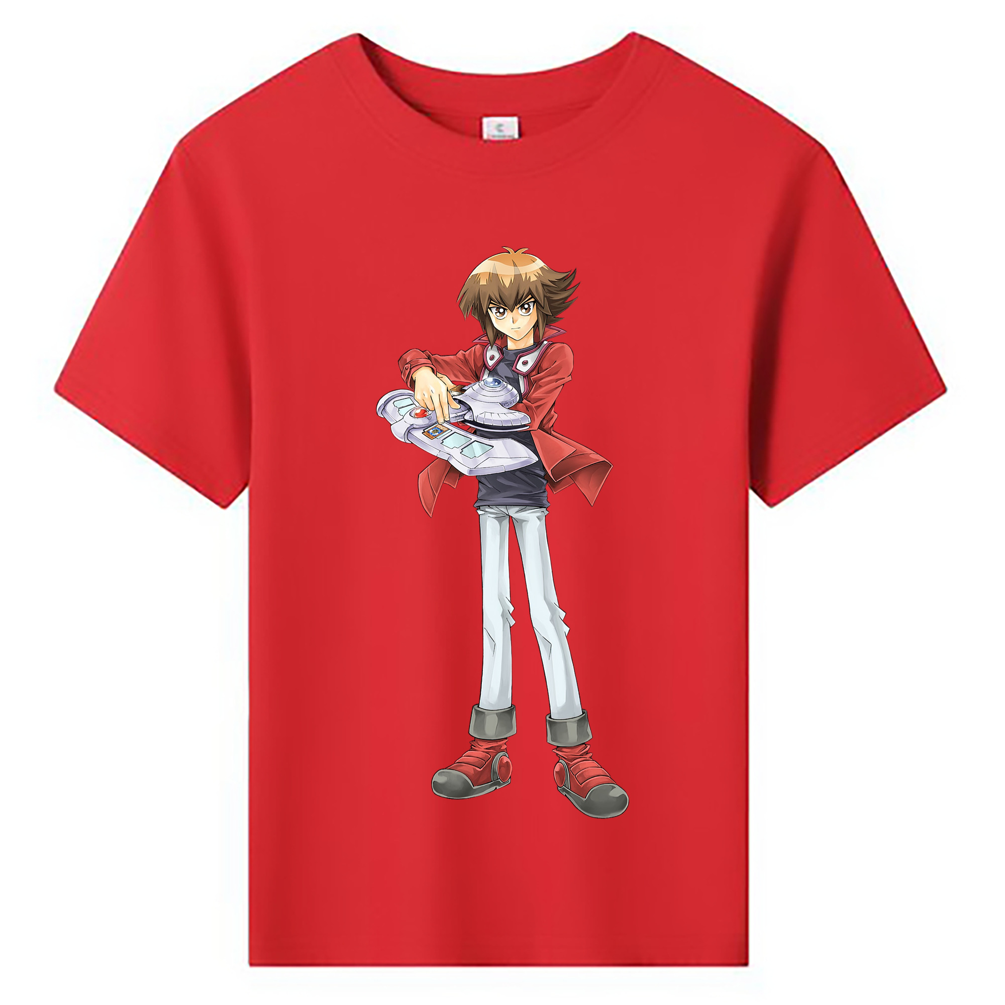 （画像用） 遊☆戯☆王 Yu-Gi-Oh! 綿100％キッズTシャツ（フロントプリント）