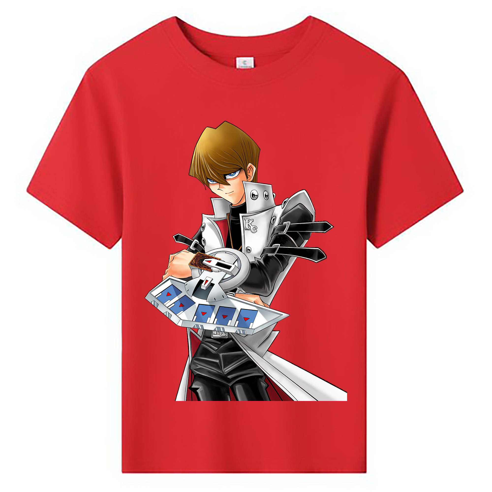 （画像用） 遊☆戯☆王 Yu-Gi-Oh! 綿100％キッズTシャツ（フロントプリント）