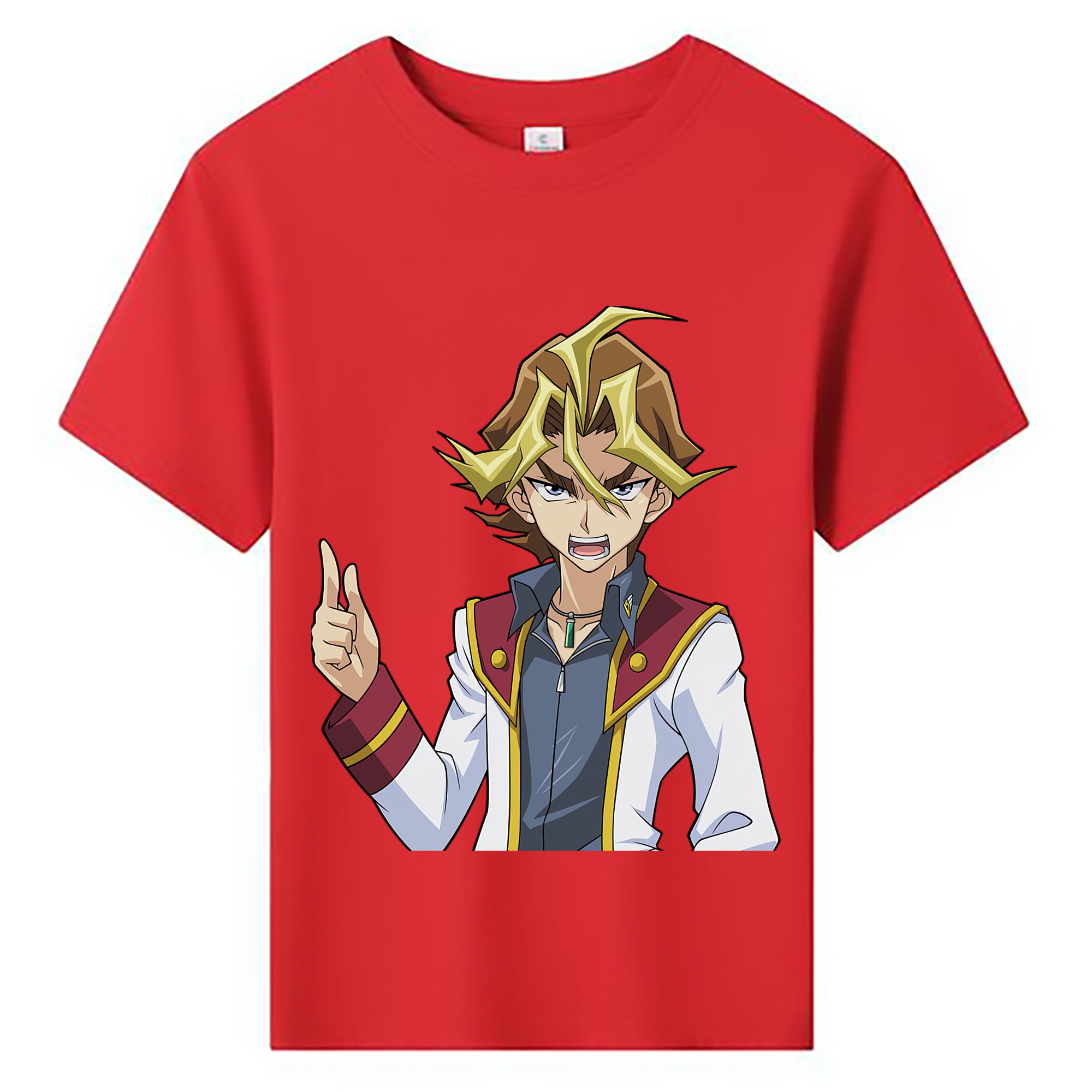 （画像用） 遊☆戯☆王 Yu-Gi-Oh! 綿100％キッズTシャツ（フロントプリント）