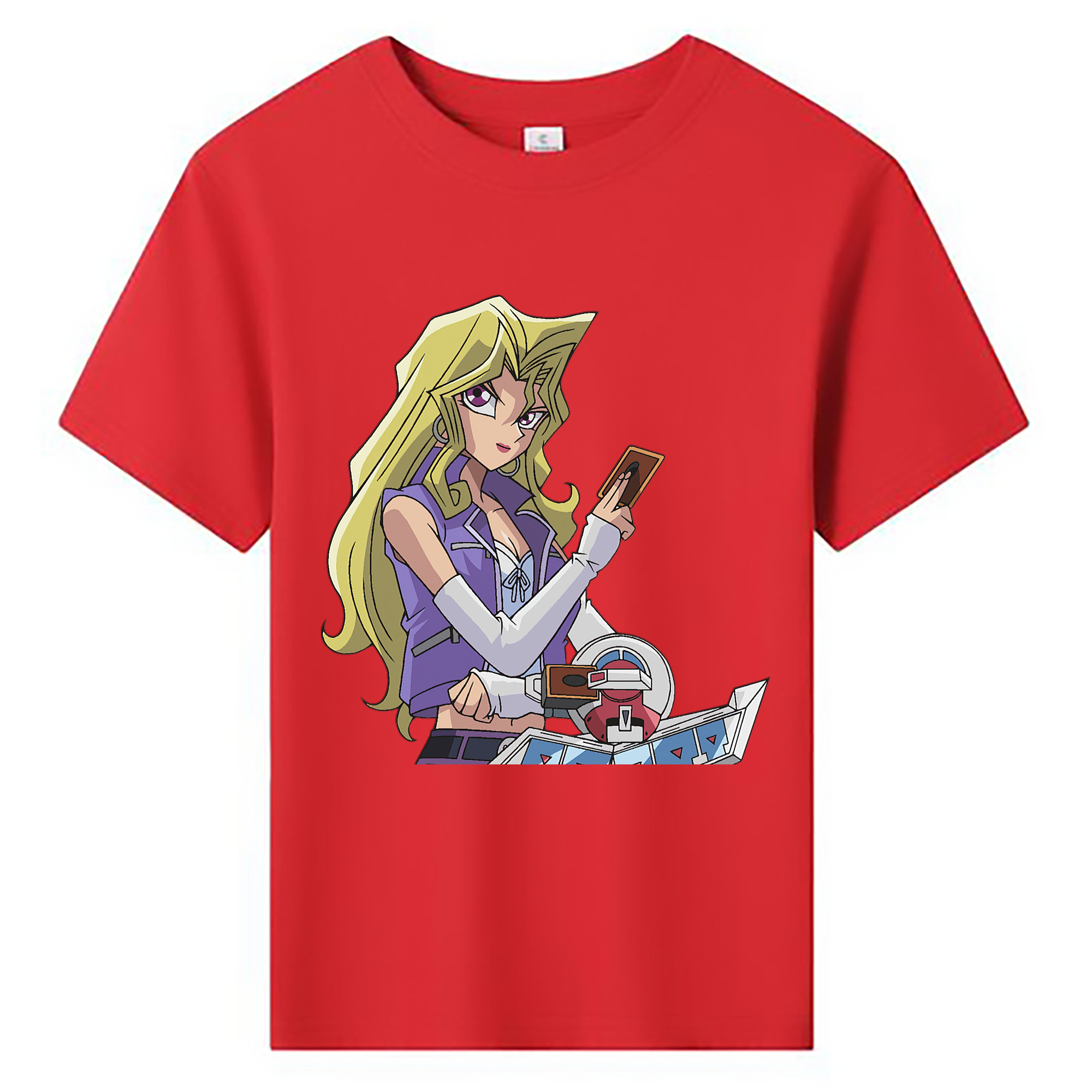（画像用） 遊☆戯☆王 Yu-Gi-Oh! 綿100％キッズTシャツ（フロントプリント）