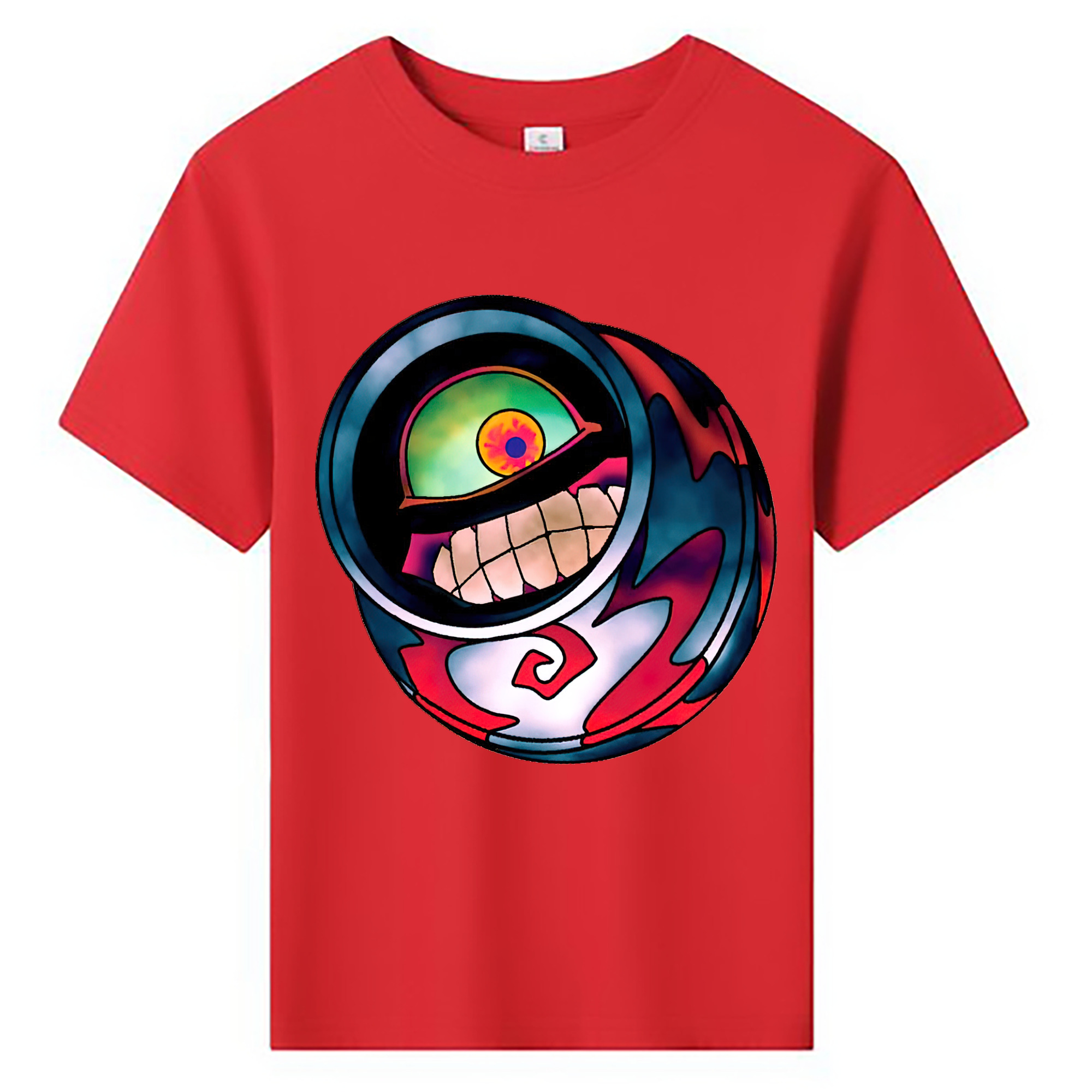 （画像用） 遊☆戯☆王 Yu-Gi-Oh! 綿100％キッズTシャツ（フロントプリント）