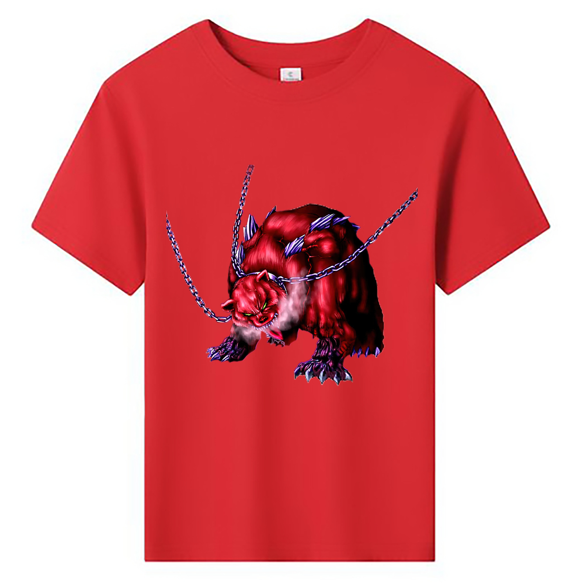 （画像用） 遊☆戯☆王 Yu-Gi-Oh! 綿100％キッズTシャツ（フロントプリント）