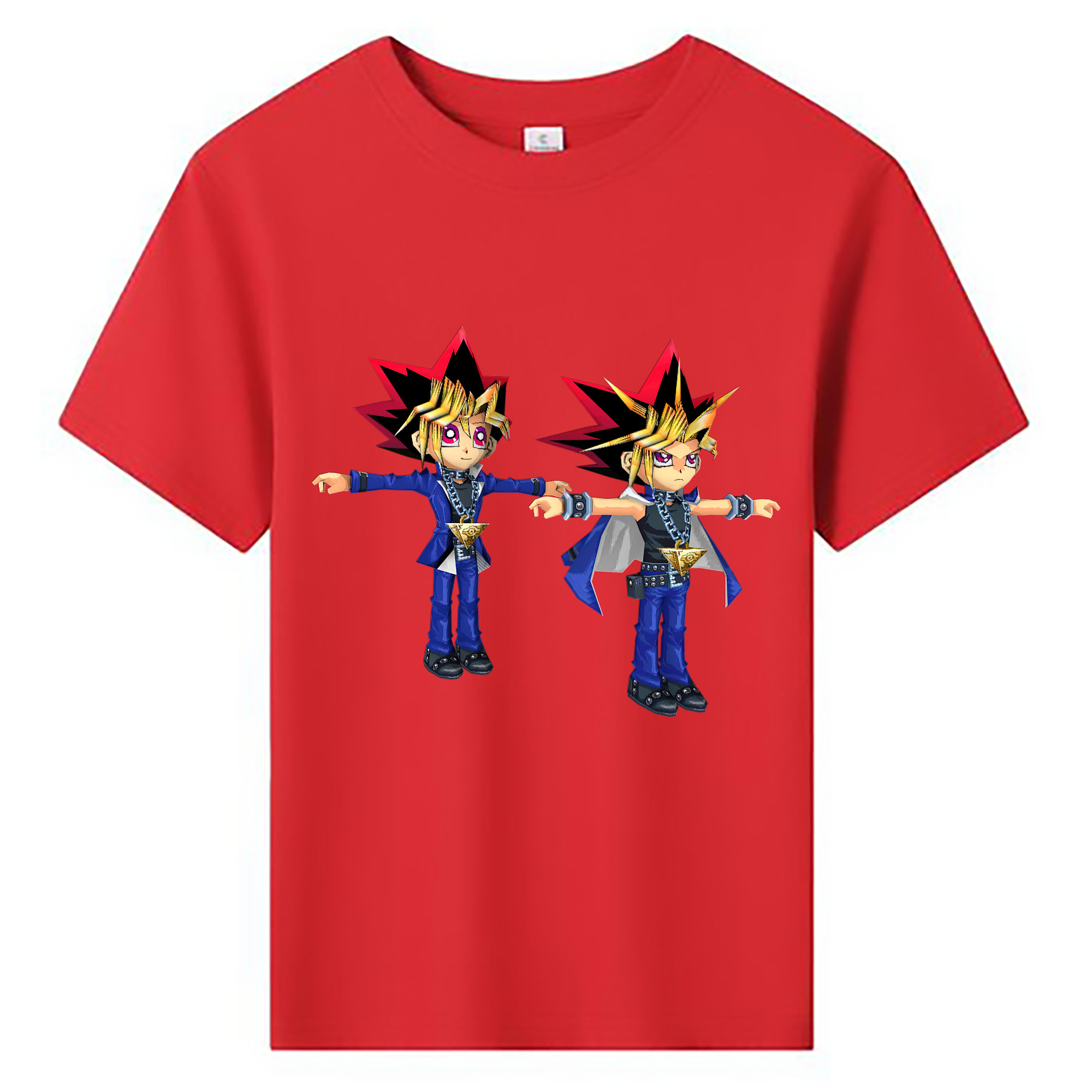 （画像用） 遊☆戯☆王 Yu-Gi-Oh! 綿100％キッズTシャツ（フロントプリント）