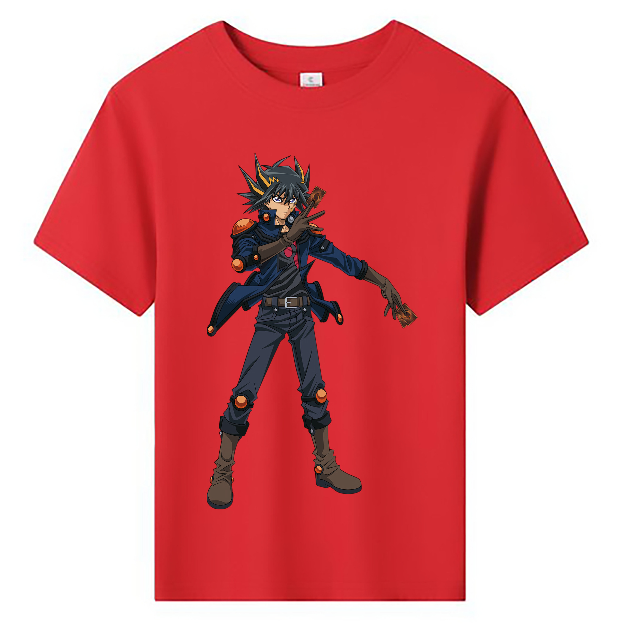 （画像用） 遊☆戯☆王 Yu-Gi-Oh! 綿100％キッズTシャツ（フロントプリント）