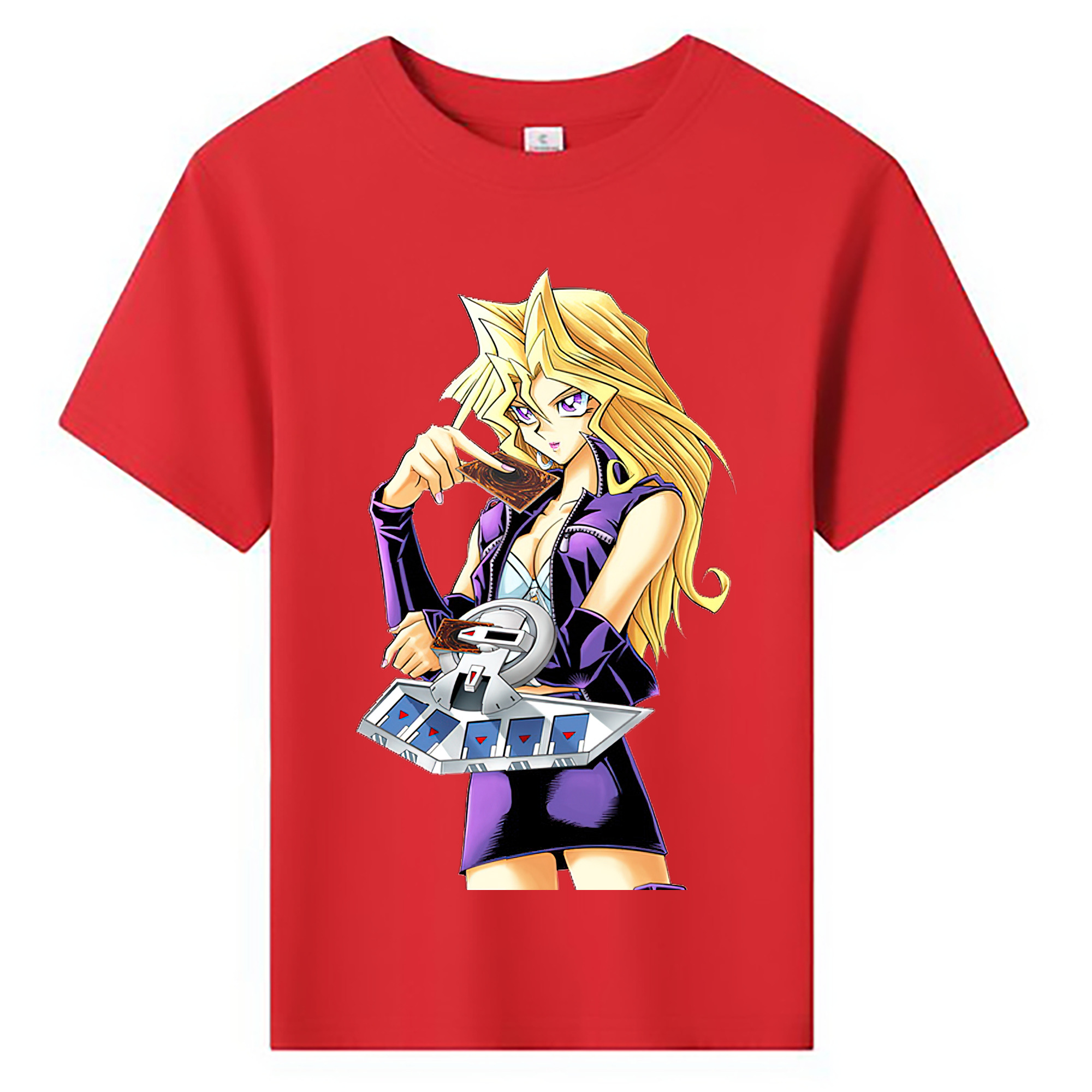 （画像用） 遊☆戯☆王 Yu-Gi-Oh! 綿100％キッズTシャツ（フロントプリント）