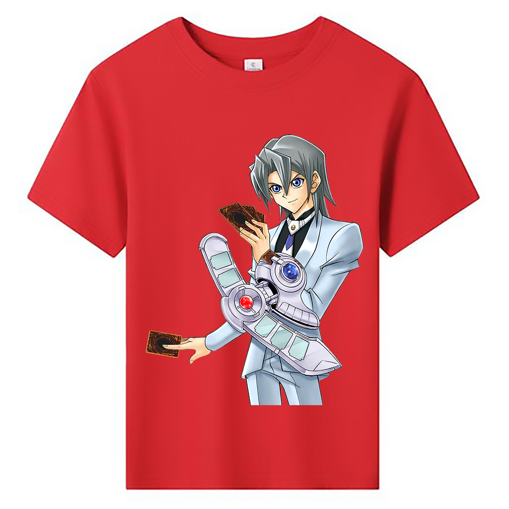 （画像用） 遊☆戯☆王 Yu-Gi-Oh! 綿100％キッズTシャツ（フロントプリント）