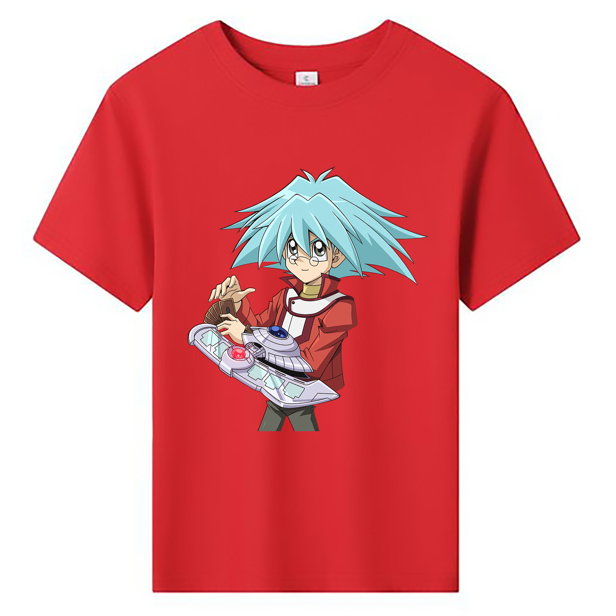 （画像用） 遊☆戯☆王 Yu-Gi-Oh! 綿100％キッズTシャツ（フロントプリント）