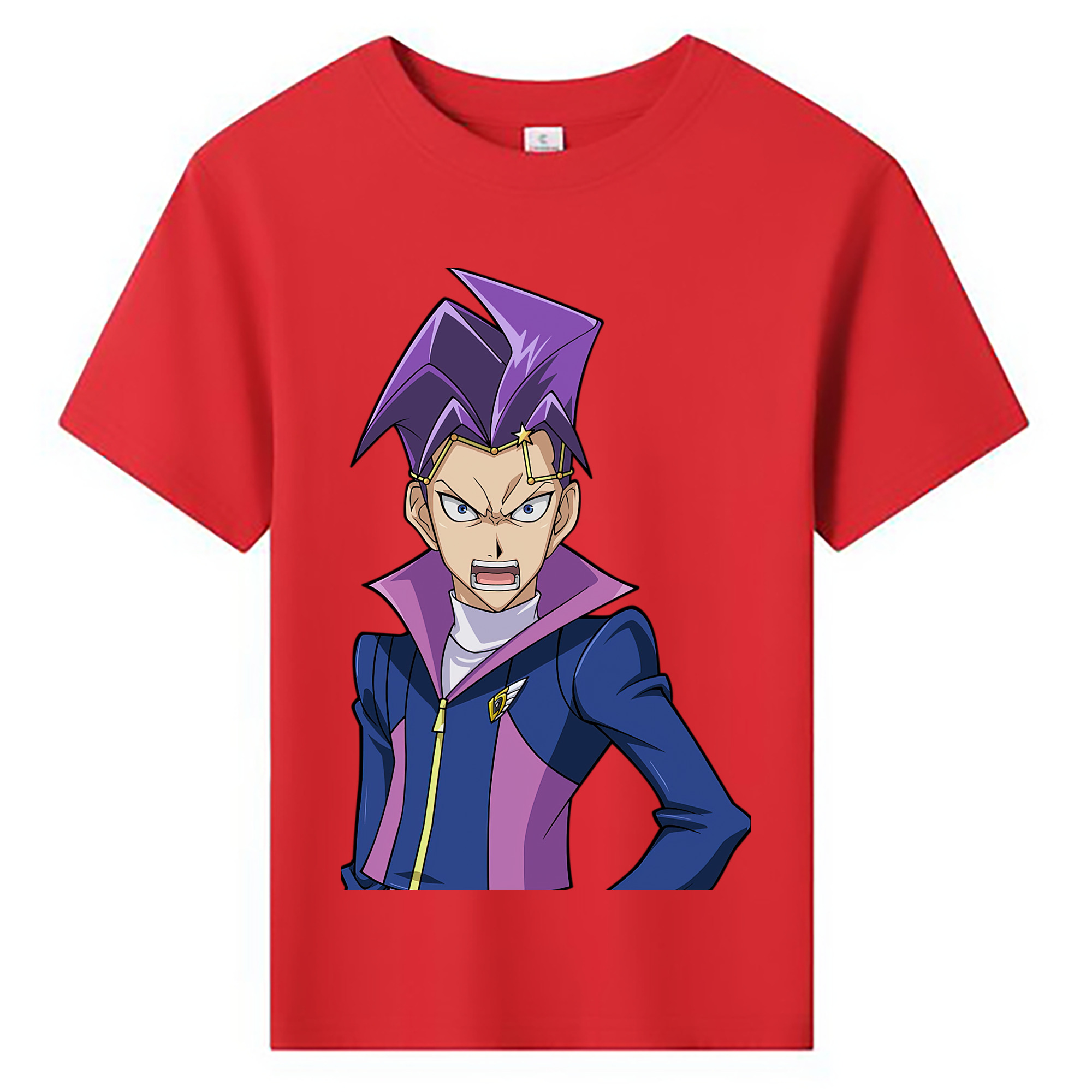 （画像用） 遊☆戯☆王 Yu-Gi-Oh! 綿100％キッズTシャツ（フロントプリント）