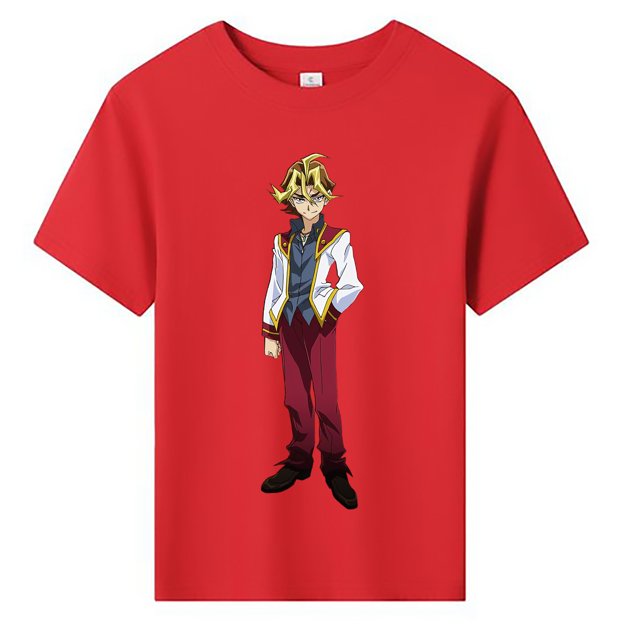 （画像用） 遊☆戯☆王 Yu-Gi-Oh! 綿100％キッズTシャツ（フロントプリント）