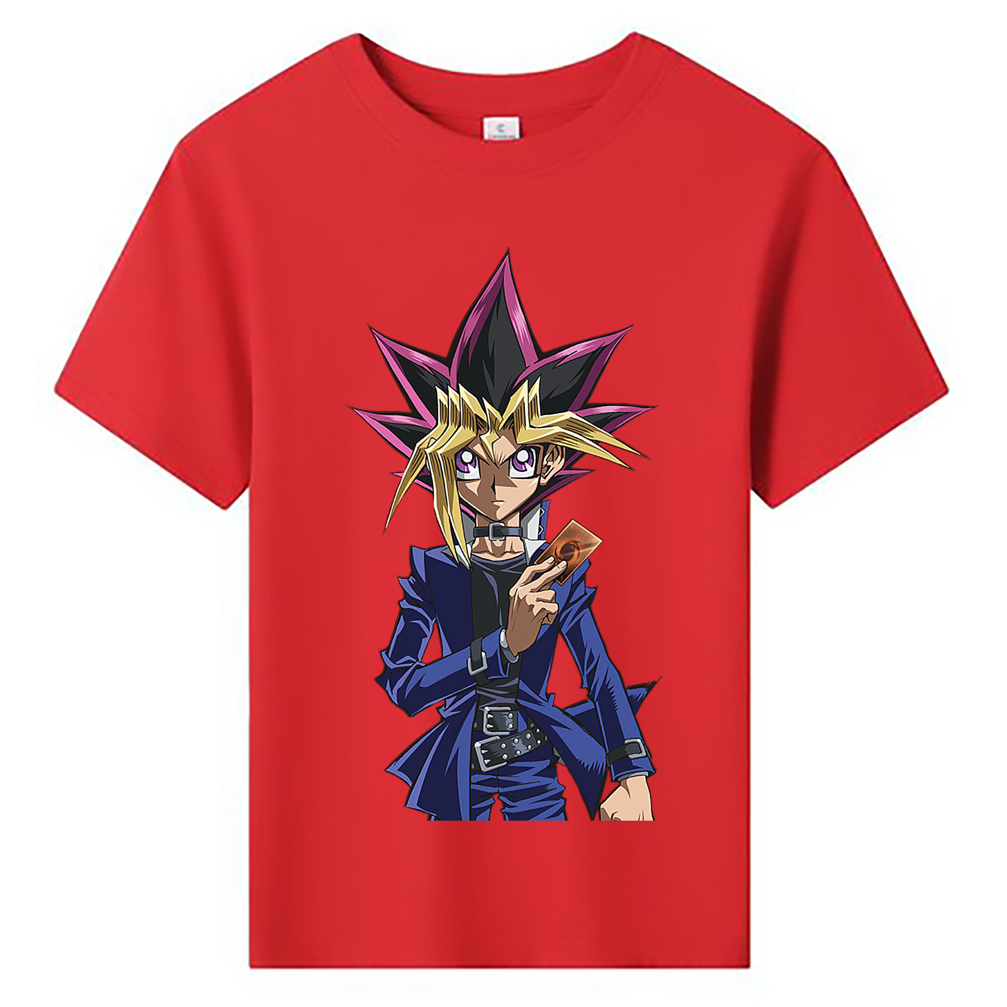 （画像用） 遊☆戯☆王 Yu-Gi-Oh! 綿100％キッズTシャツ（フロントプリント）