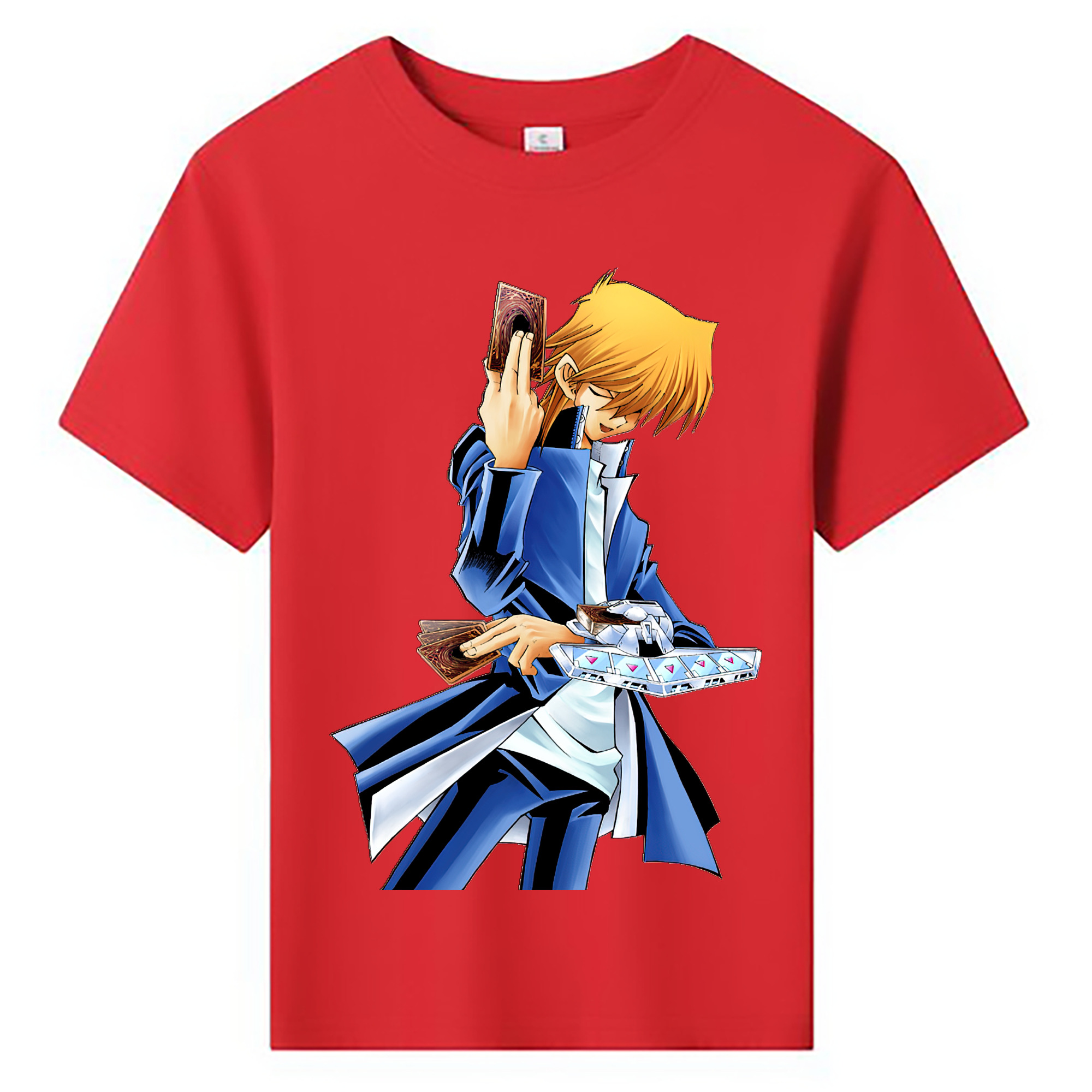 （画像用） 遊☆戯☆王 Yu-Gi-Oh! 綿100％キッズTシャツ（フロントプリント）