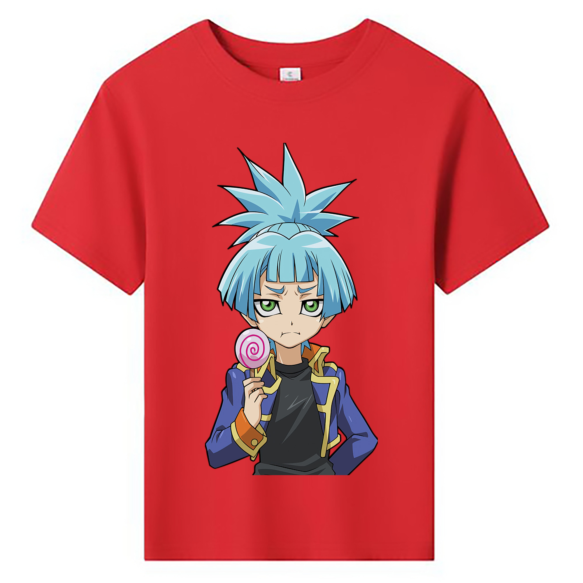 （画像用） 遊☆戯☆王 Yu-Gi-Oh! 綿100％キッズTシャツ（フロントプリント）