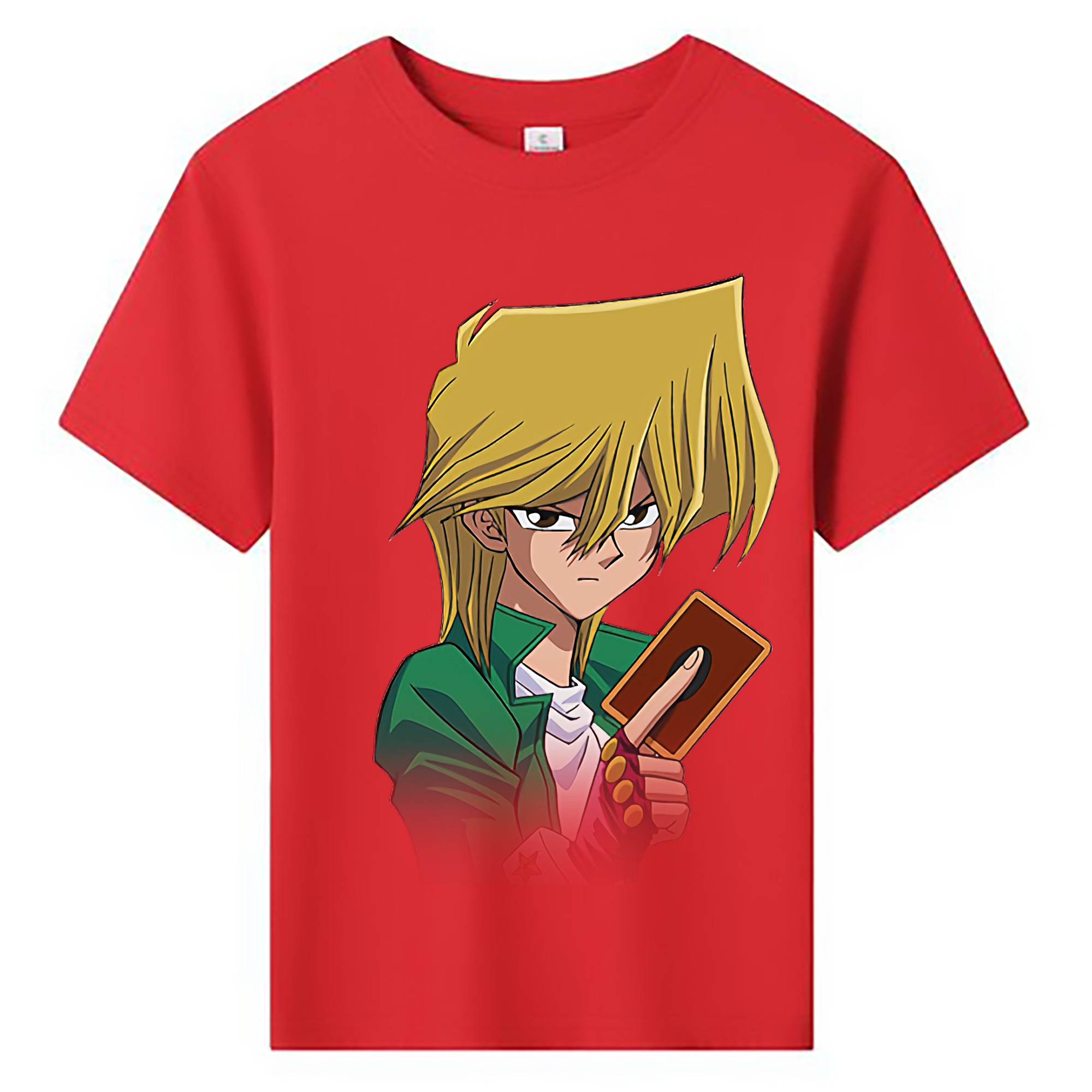（画像用） 遊☆戯☆王 Yu-Gi-Oh! 綿100％キッズTシャツ（フロントプリント）