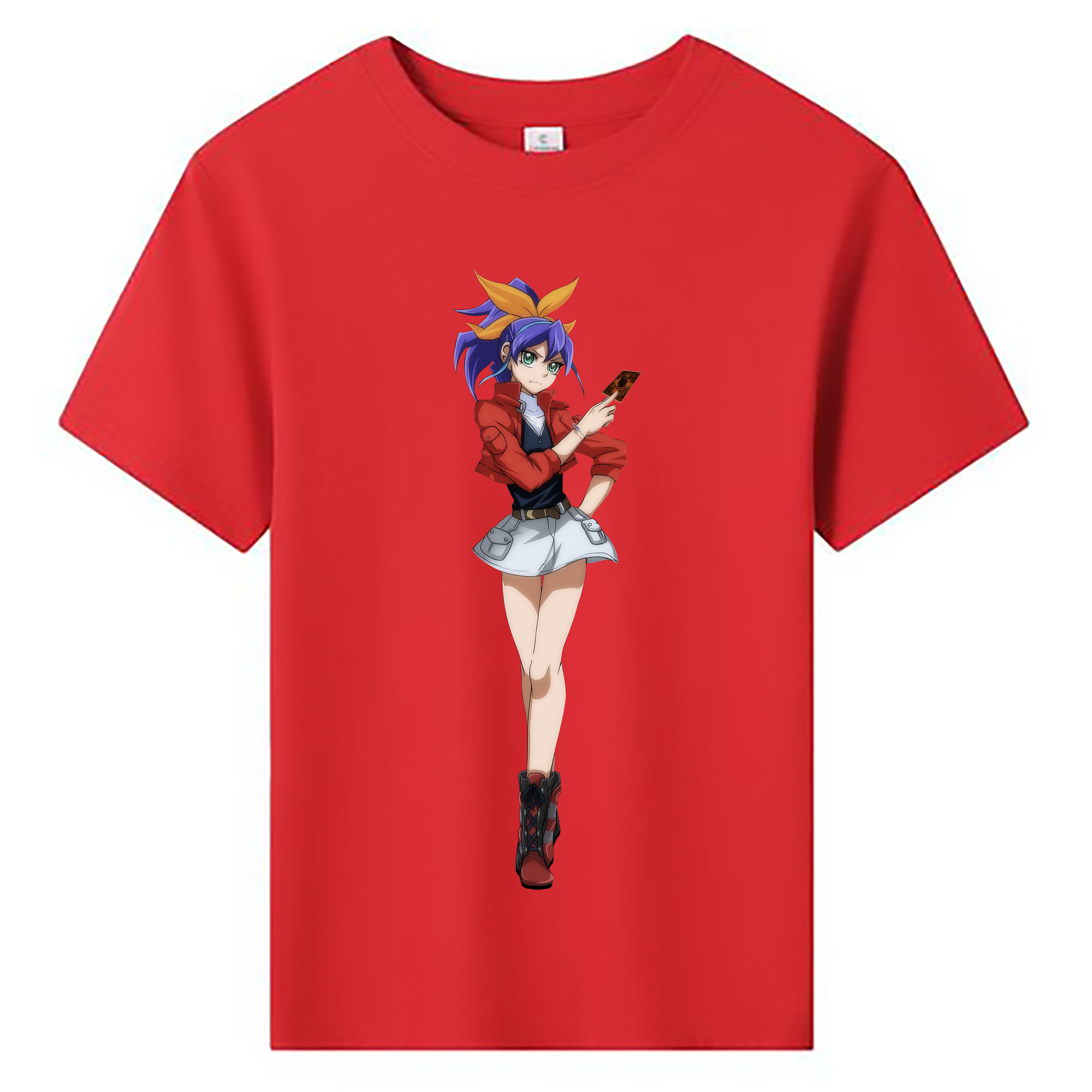（画像用） 遊☆戯☆王 Yu-Gi-Oh! 綿100％キッズTシャツ（フロントプリント）