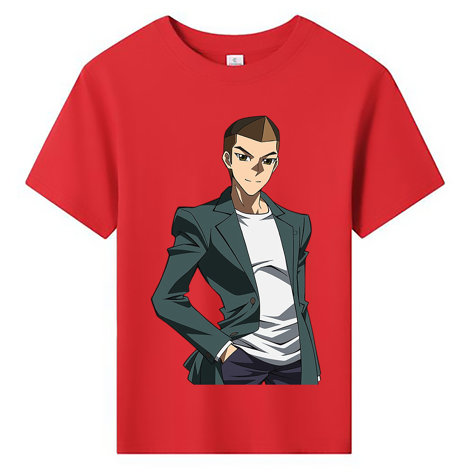 （画像用） 遊☆戯☆王 Yu-Gi-Oh! 綿100％キッズTシャツ（フロントプリント）