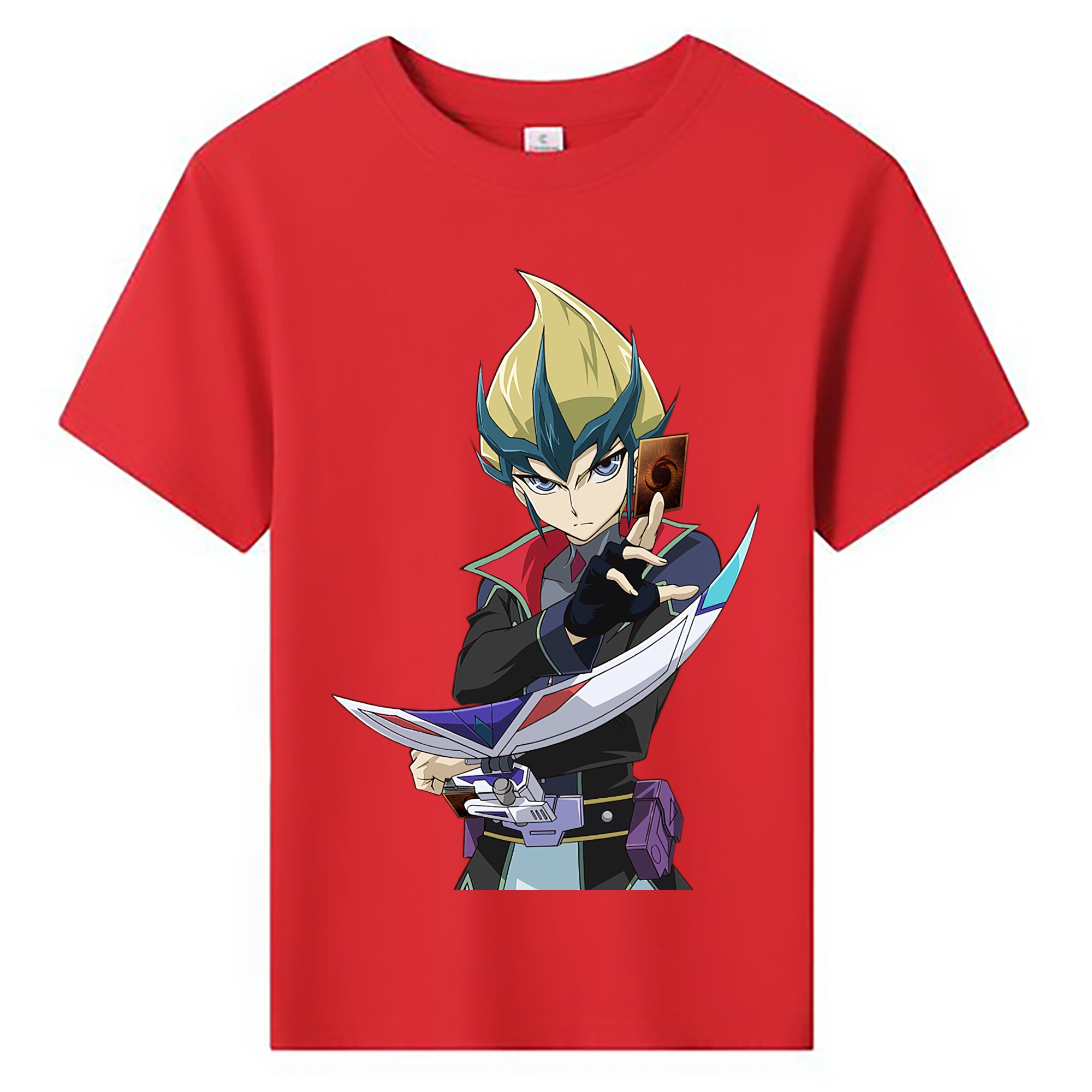 （画像用） 遊☆戯☆王 Yu-Gi-Oh! 綿100％キッズTシャツ（フロントプリント）