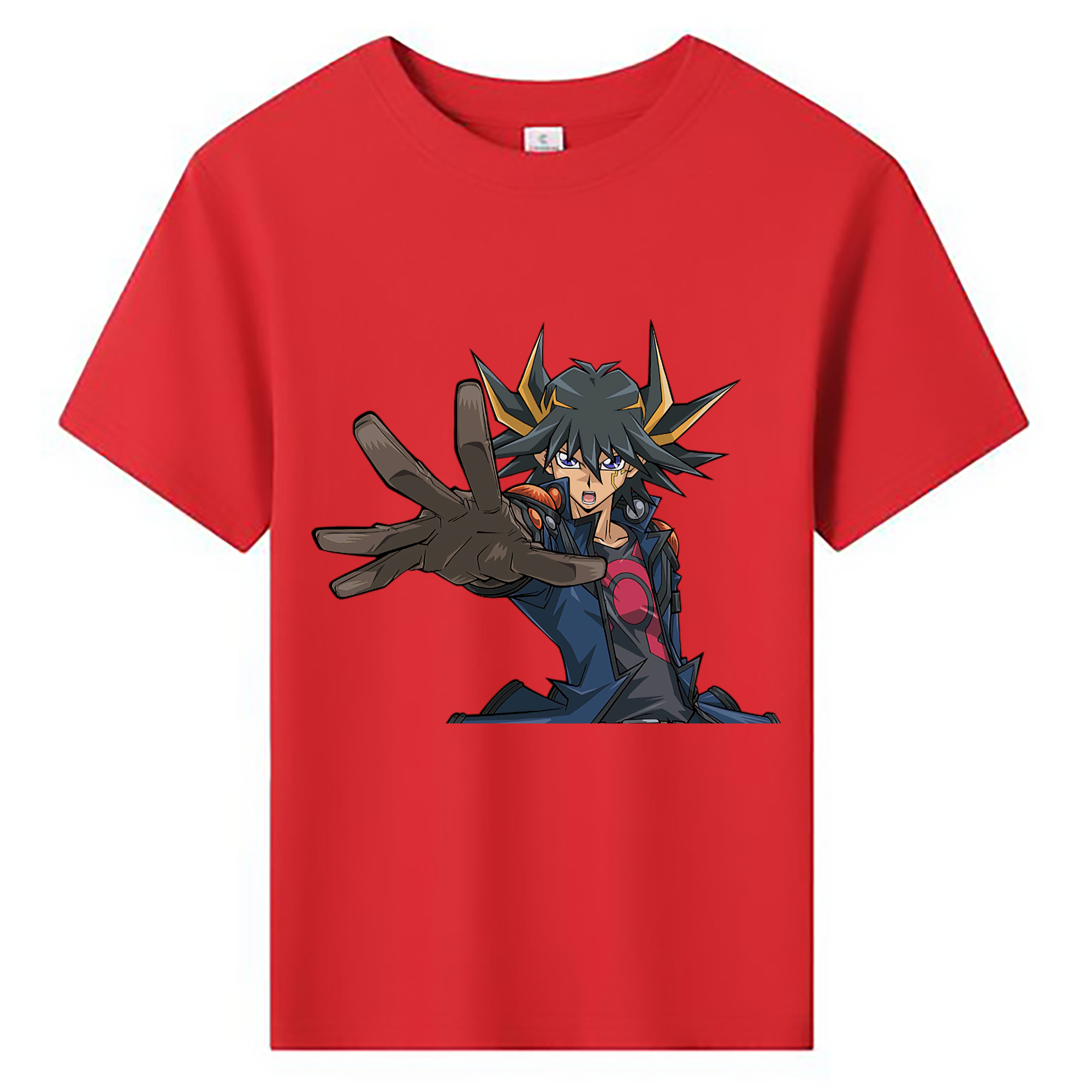 （画像用） 遊☆戯☆王 Yu-Gi-Oh! 綿100％キッズTシャツ（フロントプリント）