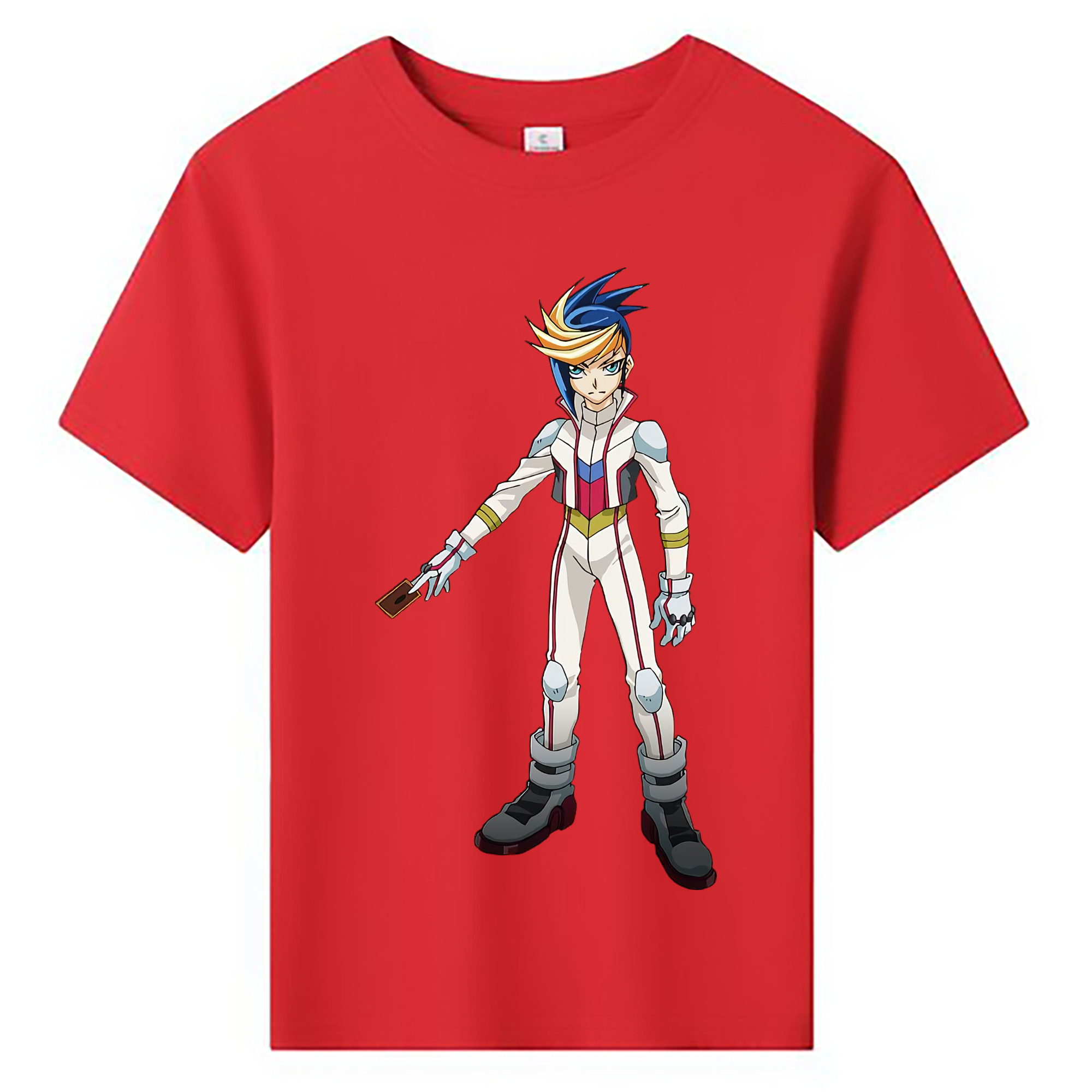 （画像用） 遊☆戯☆王 Yu-Gi-Oh! 綿100％キッズTシャツ（フロントプリント）