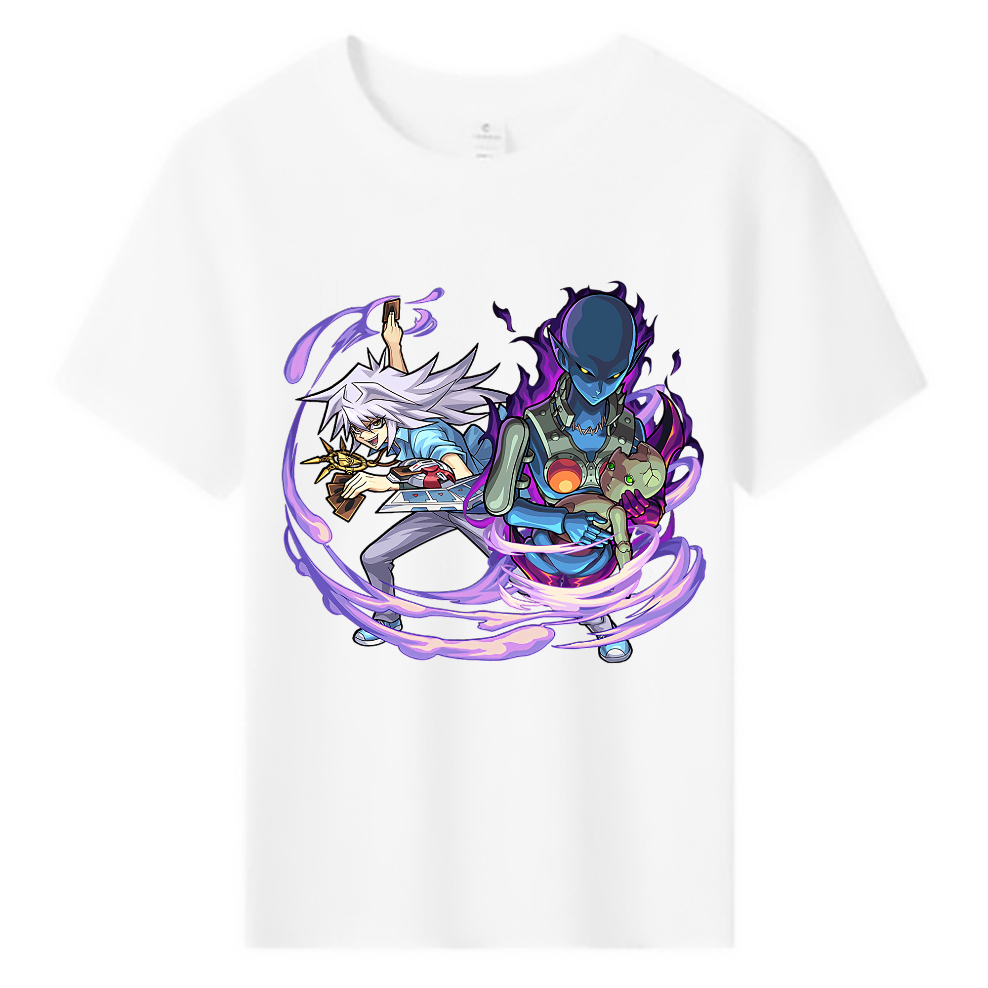 （画像用） 遊☆戯☆王 Yu-Gi-Oh! 綿100％キッズTシャツ（フロントプリント）