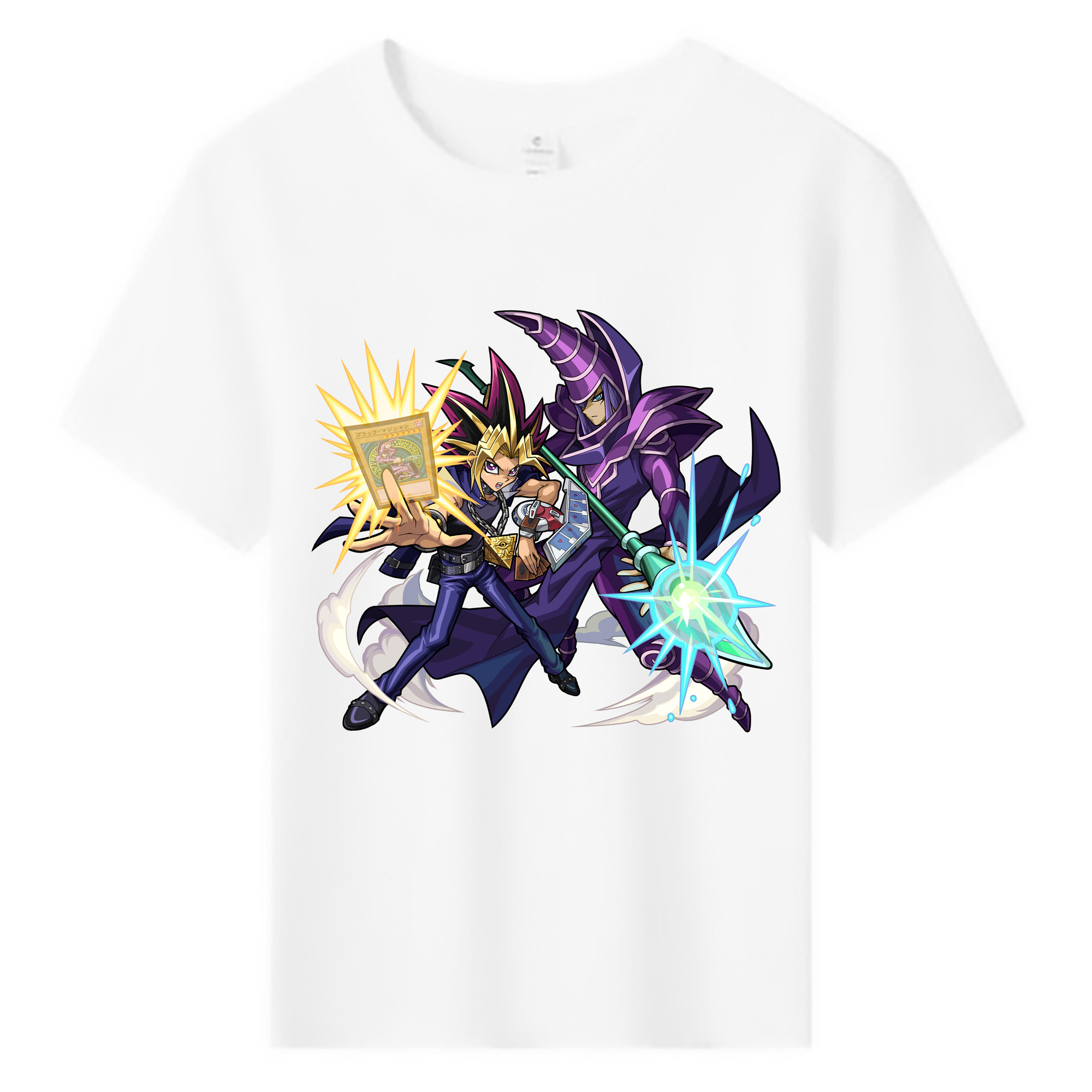 （画像用） 遊☆戯☆王 Yu-Gi-Oh! 綿100％キッズTシャツ（フロントプリント）