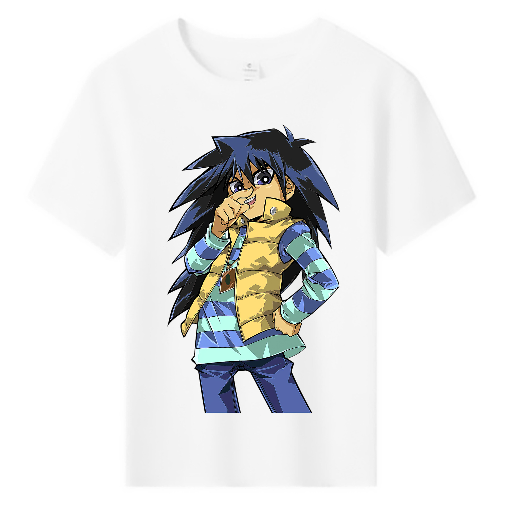 （画像用） 遊☆戯☆王 Yu-Gi-Oh! 綿100％キッズTシャツ（フロントプリント）