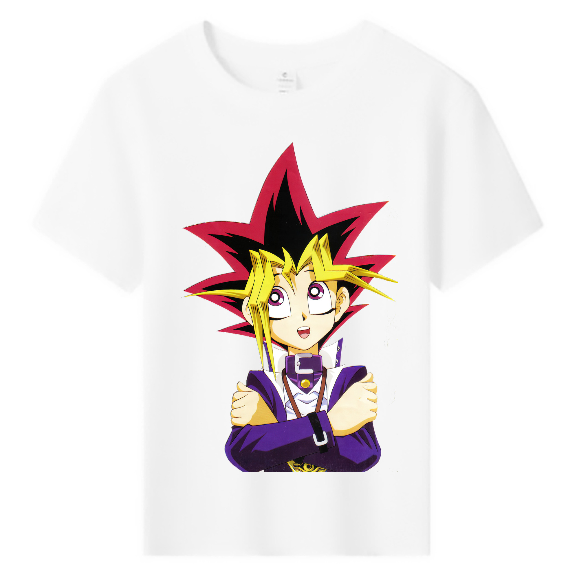 （画像用） 遊☆戯☆王 Yu-Gi-Oh! 綿100％キッズTシャツ（フロントプリント）