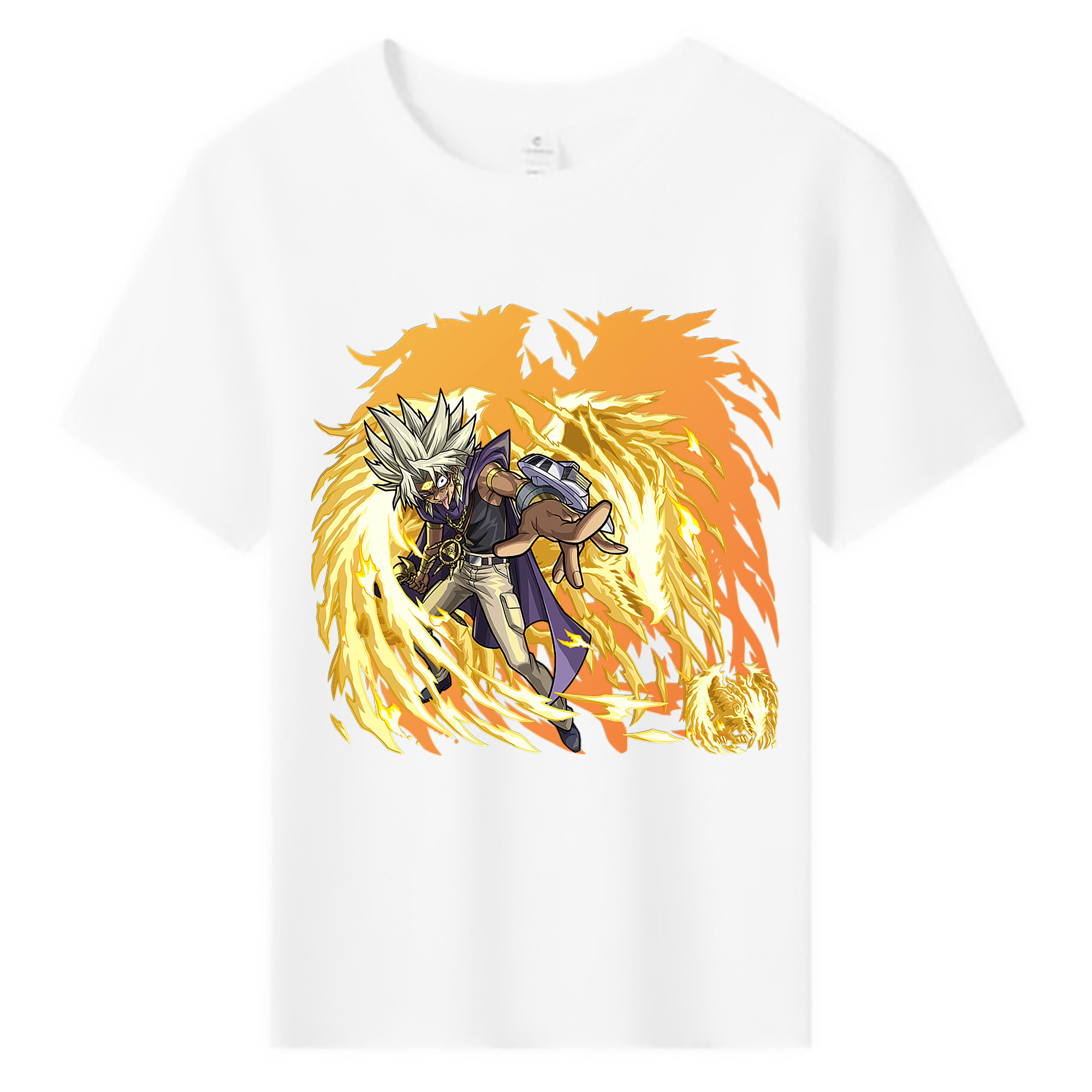 （画像用） 遊☆戯☆王 Yu-Gi-Oh! 綿100％キッズTシャツ（フロントプリント）