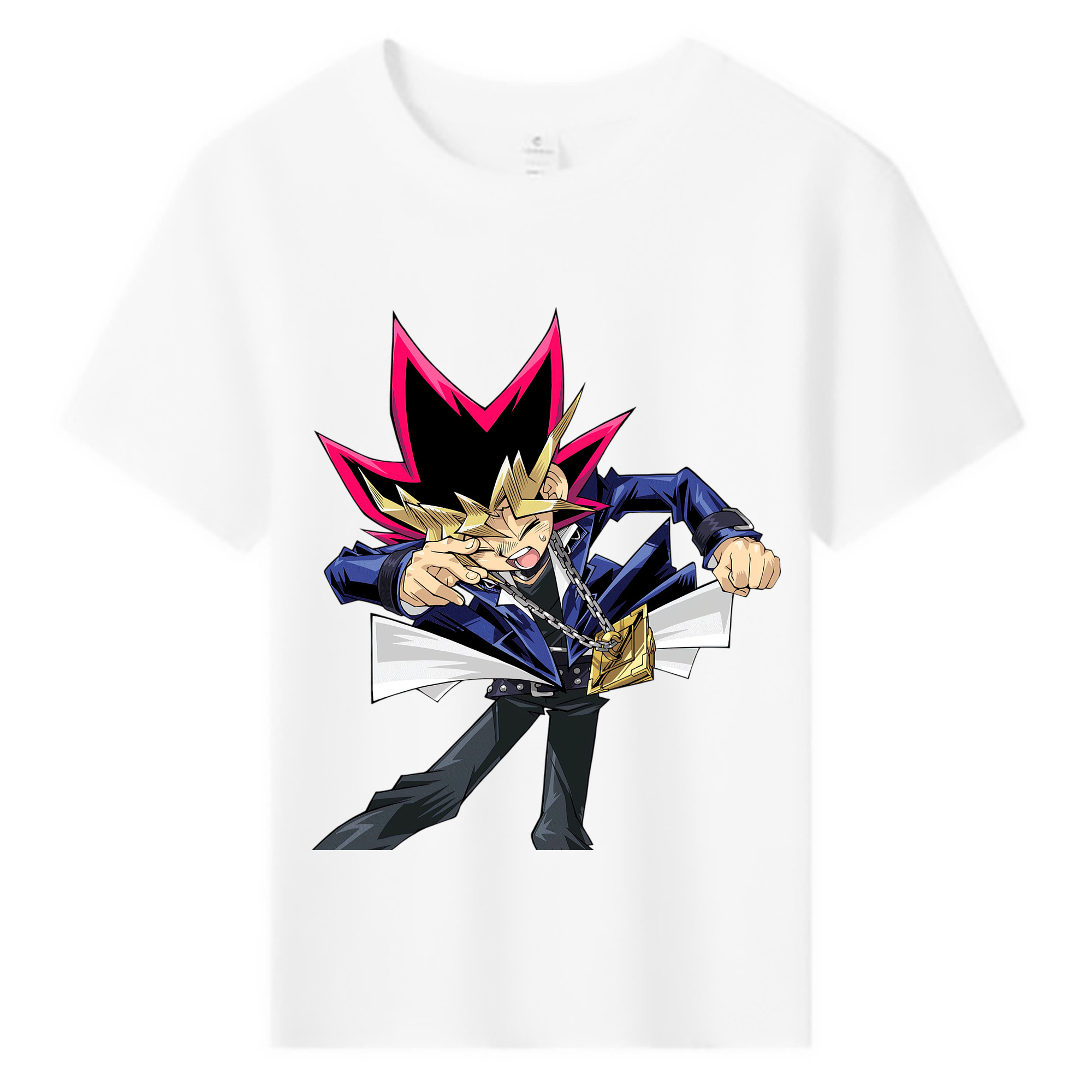（画像用） 遊☆戯☆王 Yu-Gi-Oh! 綿100％キッズTシャツ（フロントプリント）