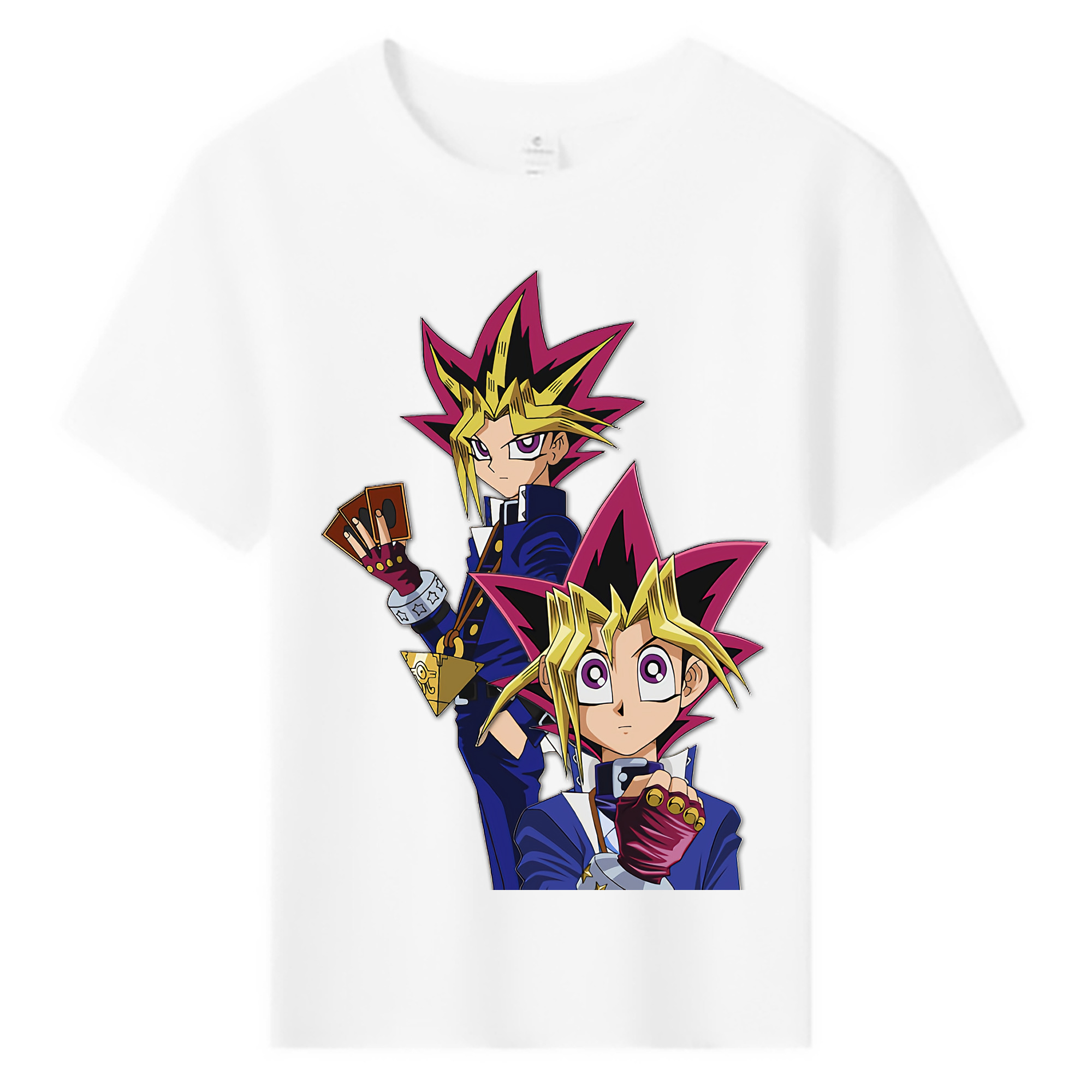 （画像用） 遊☆戯☆王 Yu-Gi-Oh! 綿100％キッズTシャツ（フロントプリント）