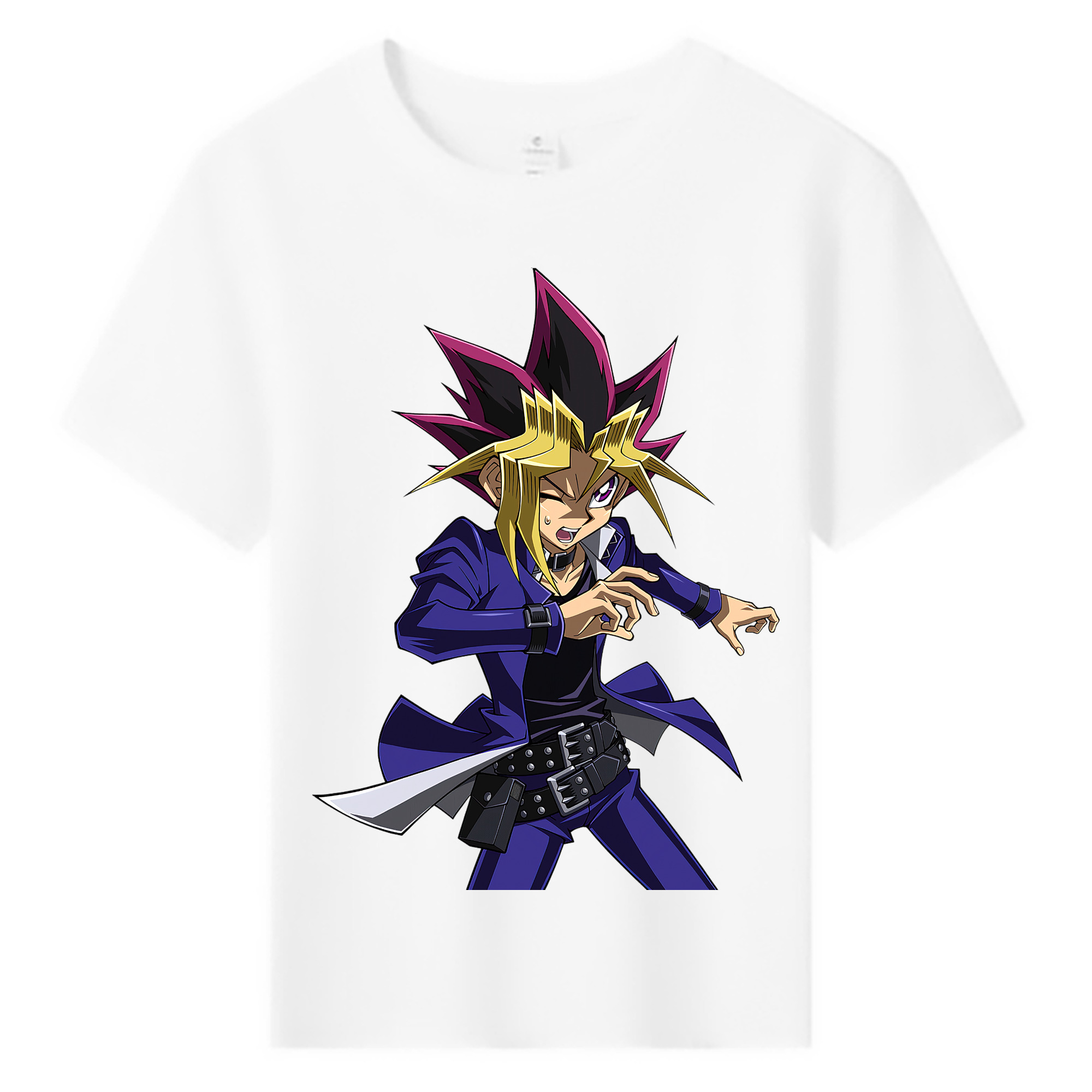 （画像用） 遊☆戯☆王 Yu-Gi-Oh! 綿100％キッズTシャツ（フロントプリント）