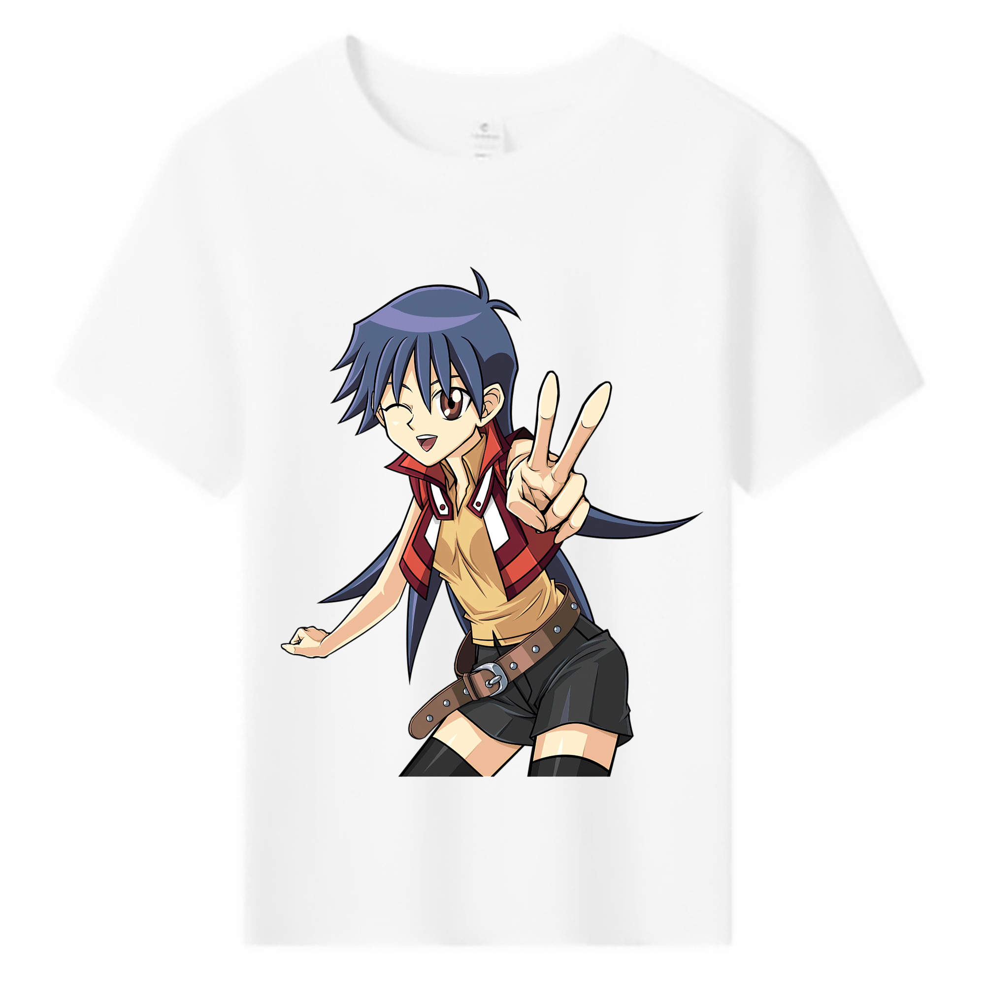 （画像用） 遊☆戯☆王 Yu-Gi-Oh! 綿100％キッズTシャツ（フロントプリント）